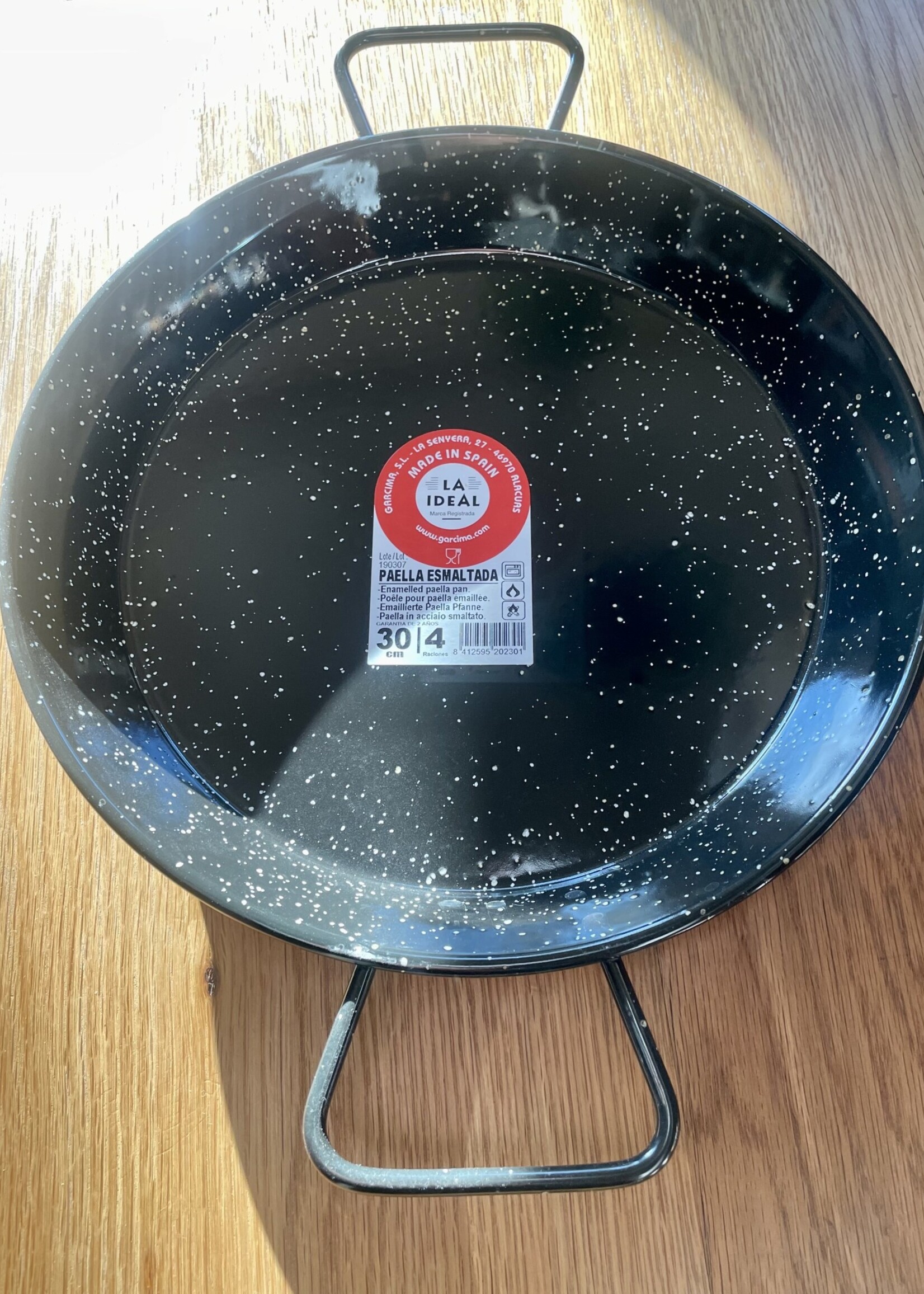 Enamel Paella 12” Pans