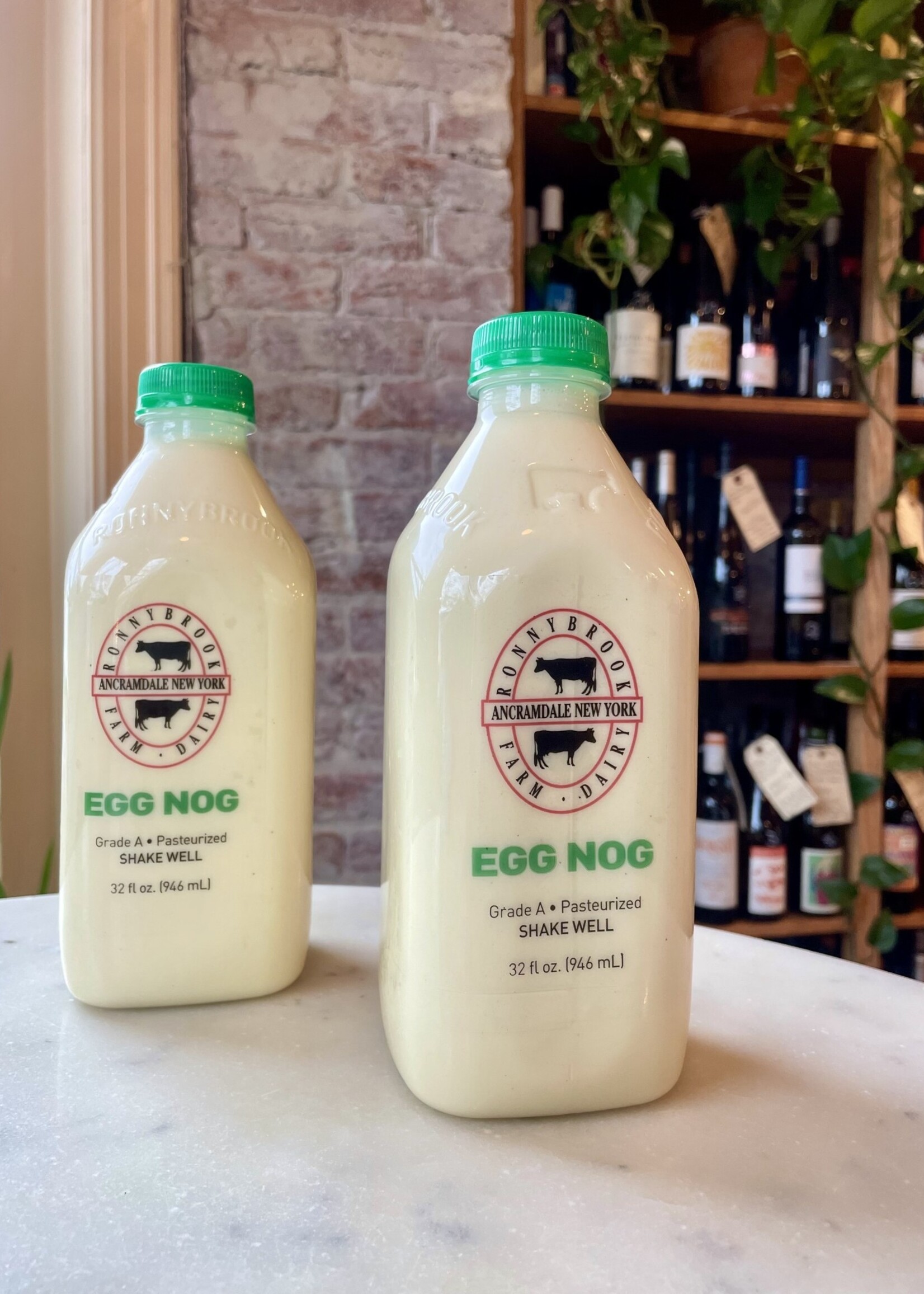 Ronnybrook Farm, Egg Nog Ancramdale, New York 32 flo (946ml)