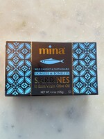Mina Skinless & Boneless Sardines in Extra Virgin Olive Oil 4.4oz (125g)