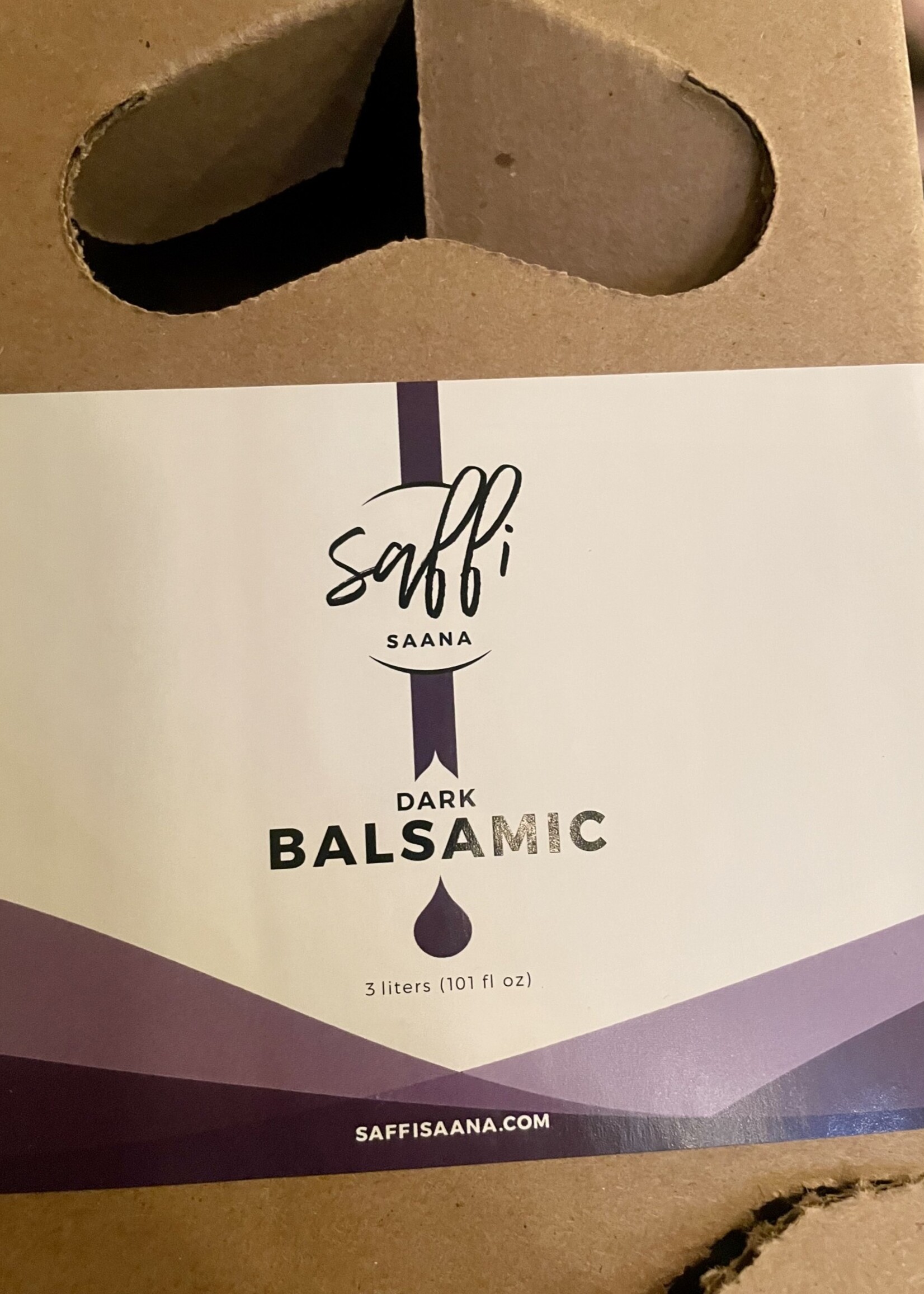 Balsamic- Saffi Saana - 500ml 16.9fl oz bottle