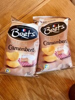 Brets Le Chipsier Français Camembert Potato Chips, Bretagne, France 5.4oz (125g)