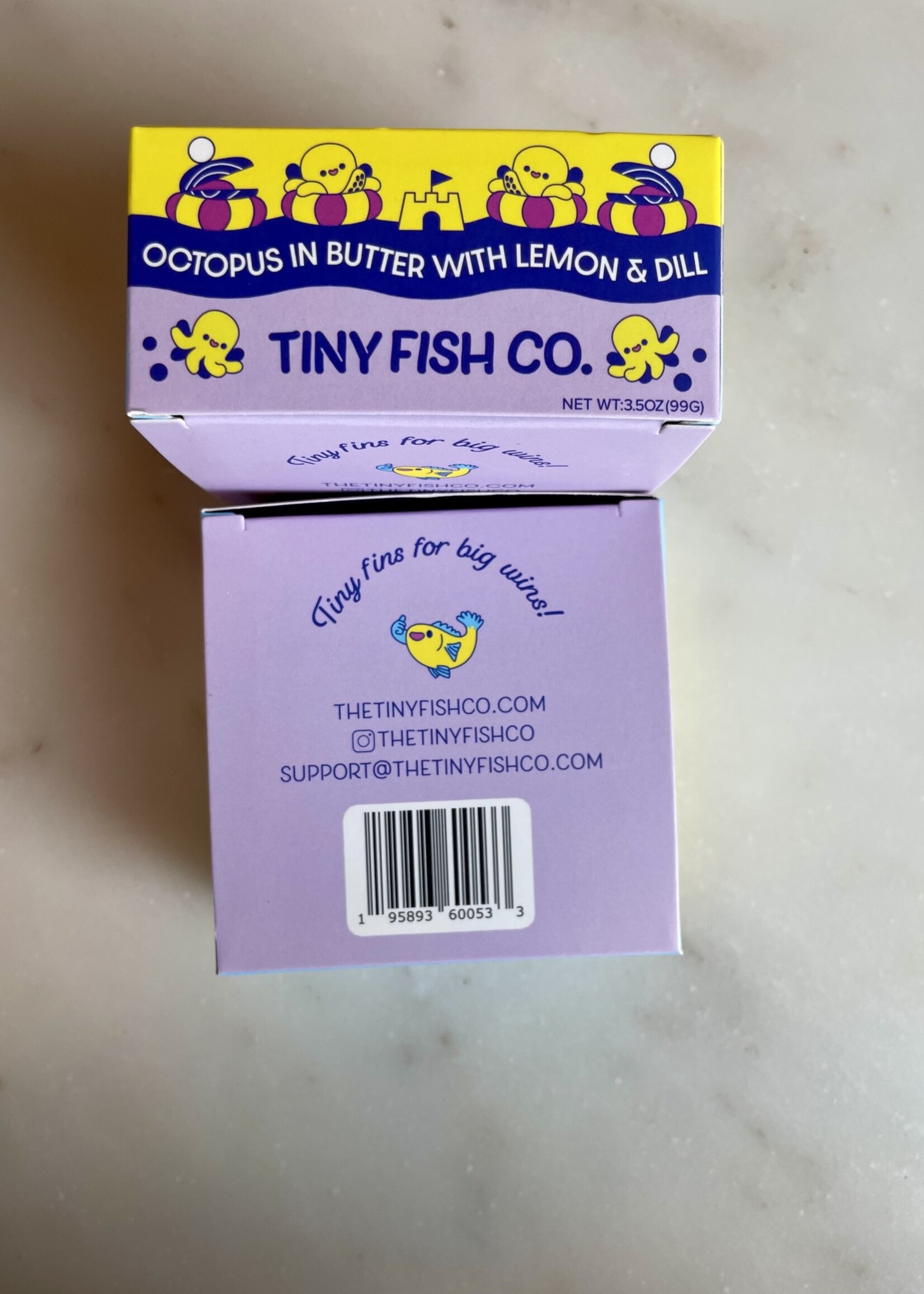 Tiny Fish Co. Octopus with Lemon & Dill 3.5oz (99g)