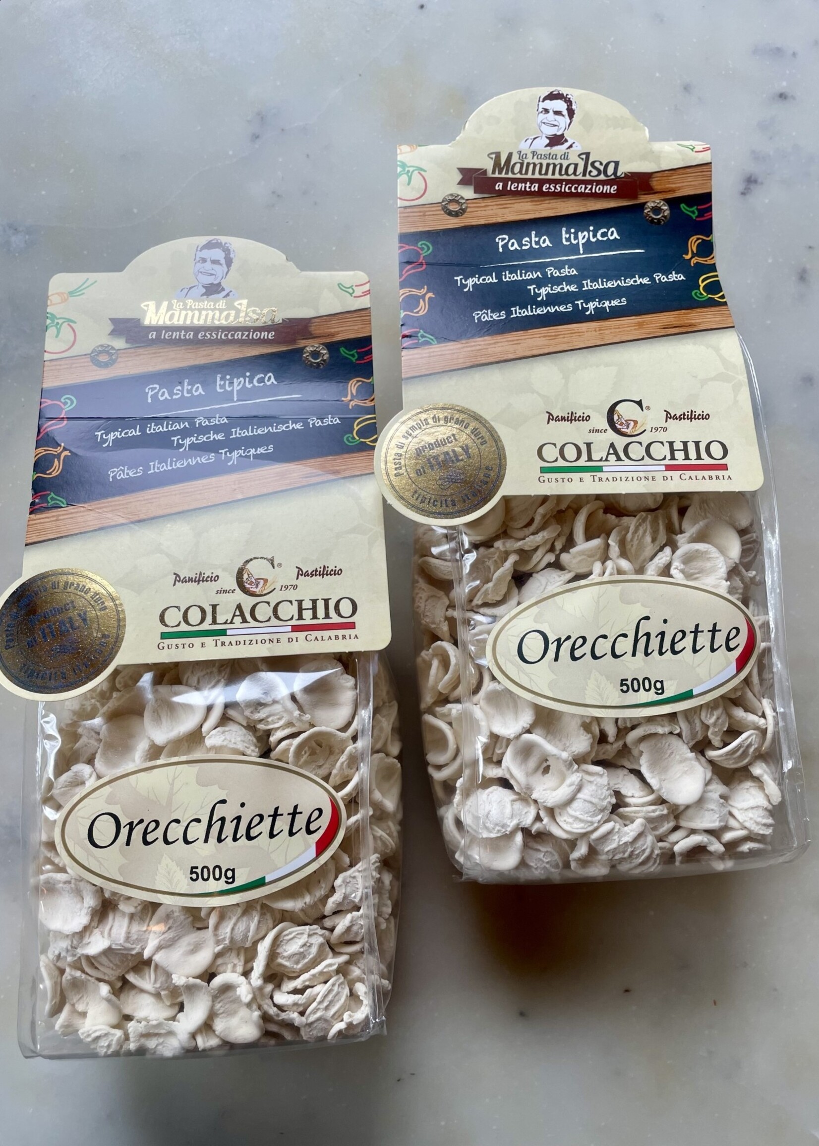 Colacchio, La Pasta di Mamma Isa, Orecchiette 17.64oz (500g)