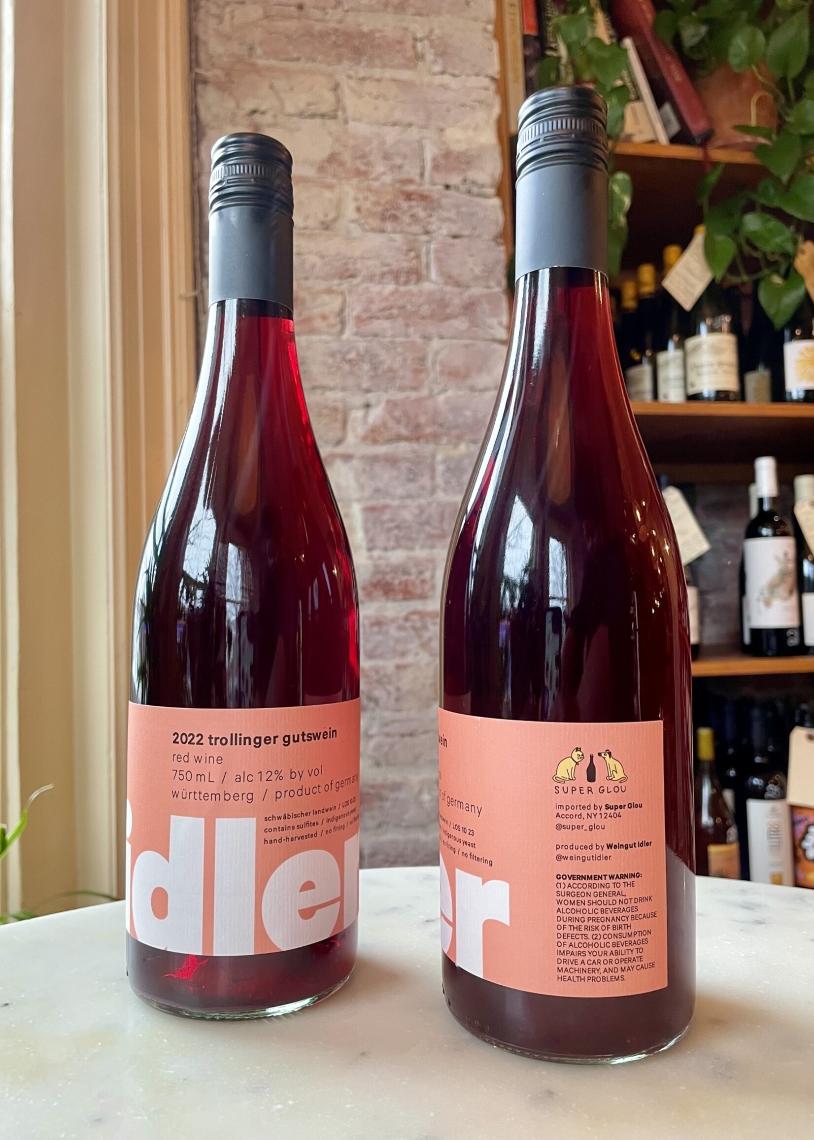 Weingut  Idler Trollinger Gutswein, Württemberg, Germany  2023