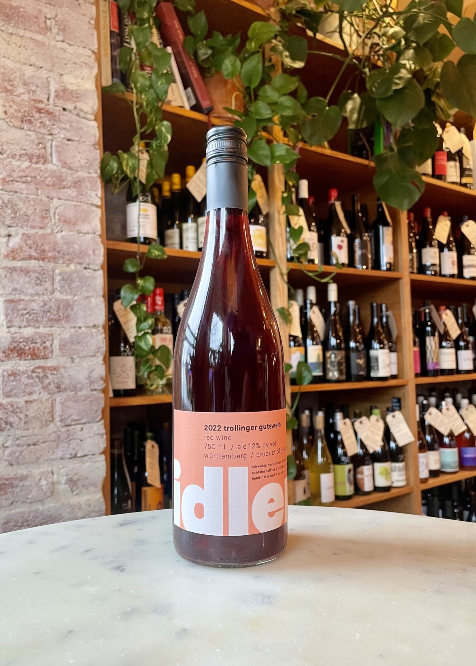 Weingut  Idler Trollinger Gutswein, Württemberg, Germany  2023