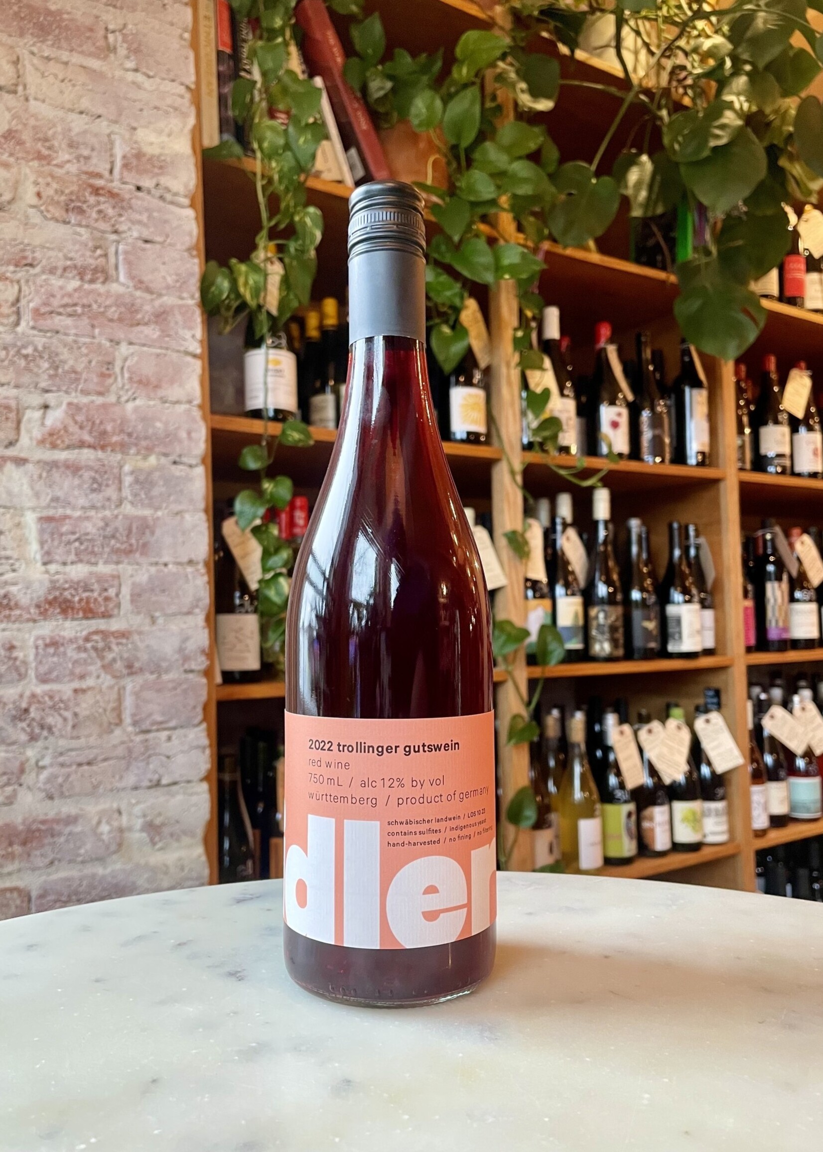 Weingut  Idler Trollinger Gutswein, Württemberg, Germany  2023