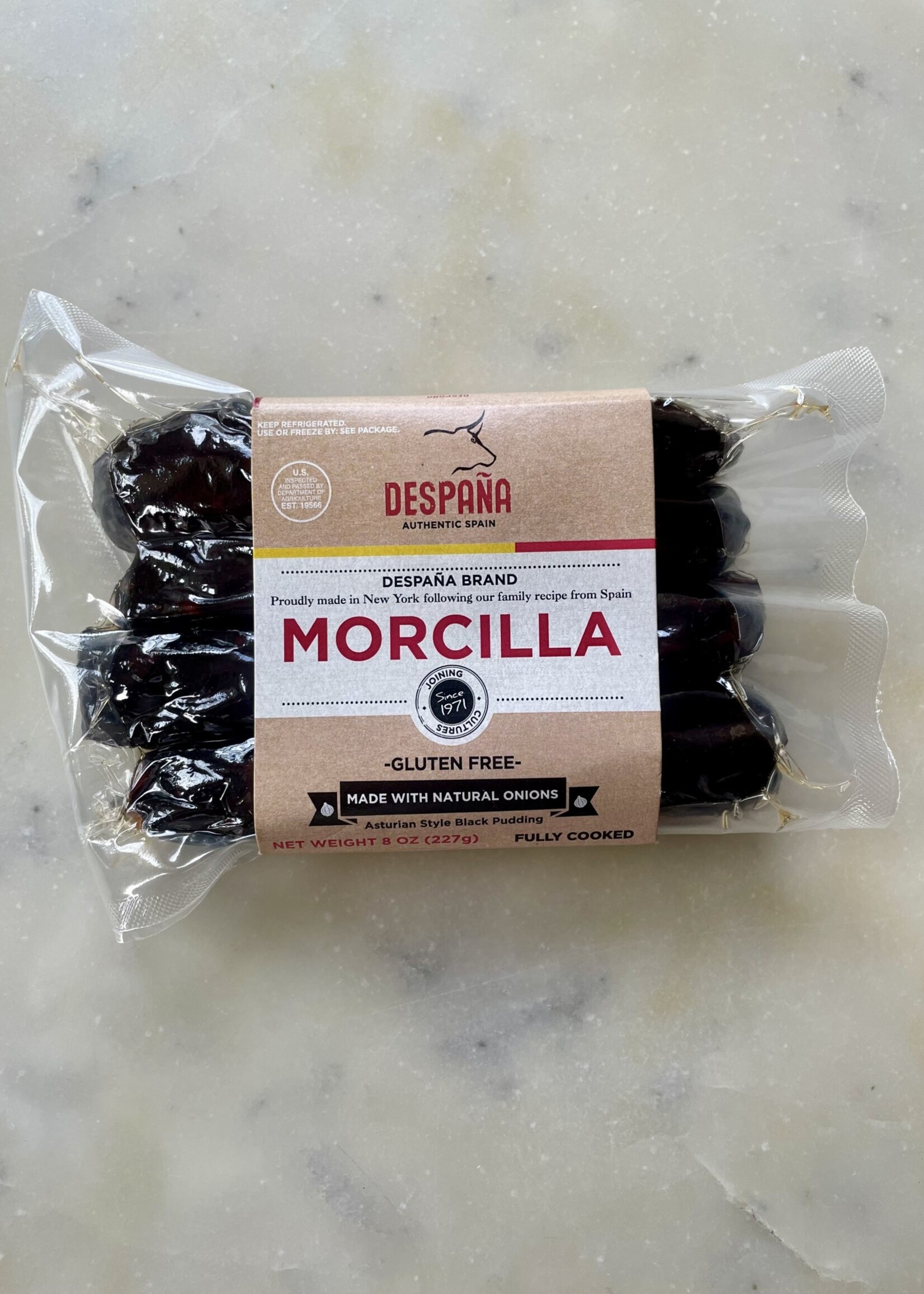 Despaña Morcilla Onion Blood Sausage 8oz (227g)