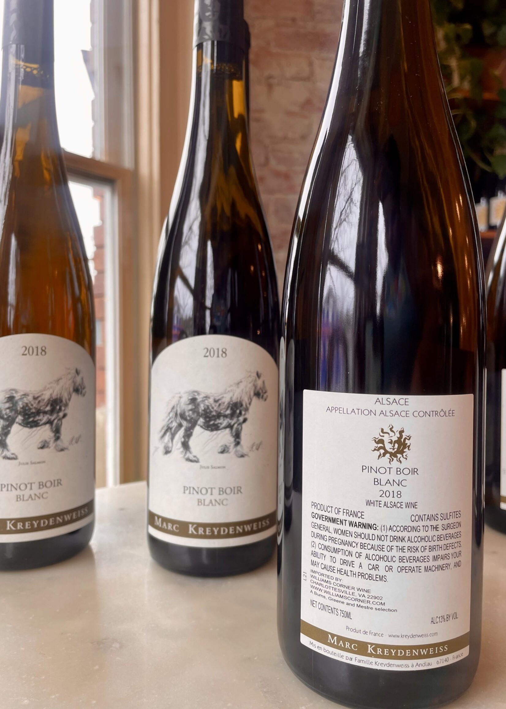 Marc Kreydenweiss, Pinot Boir Alsace Blanc, France 2018