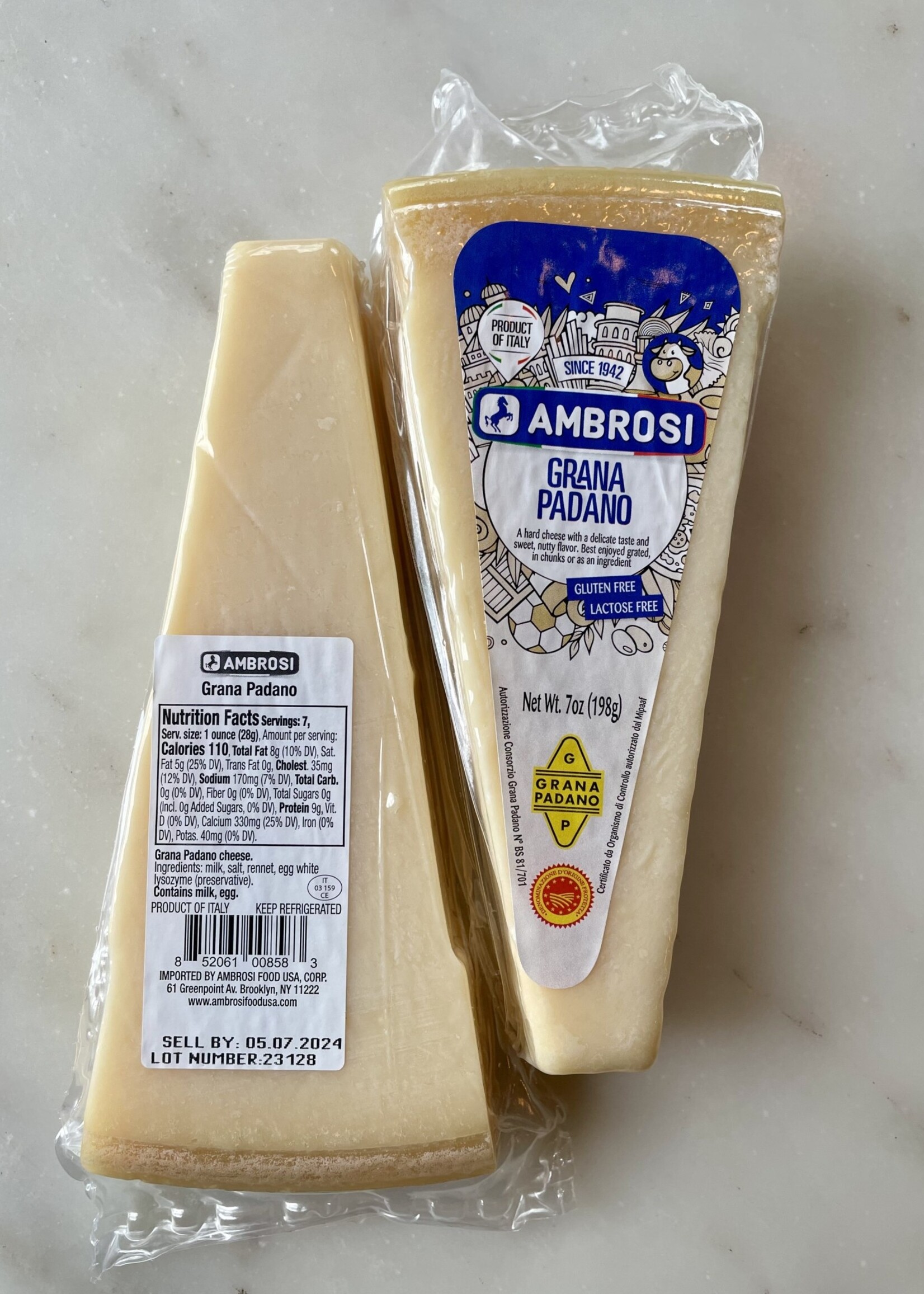 Ambrosi Grana Padano 7oz (198g)