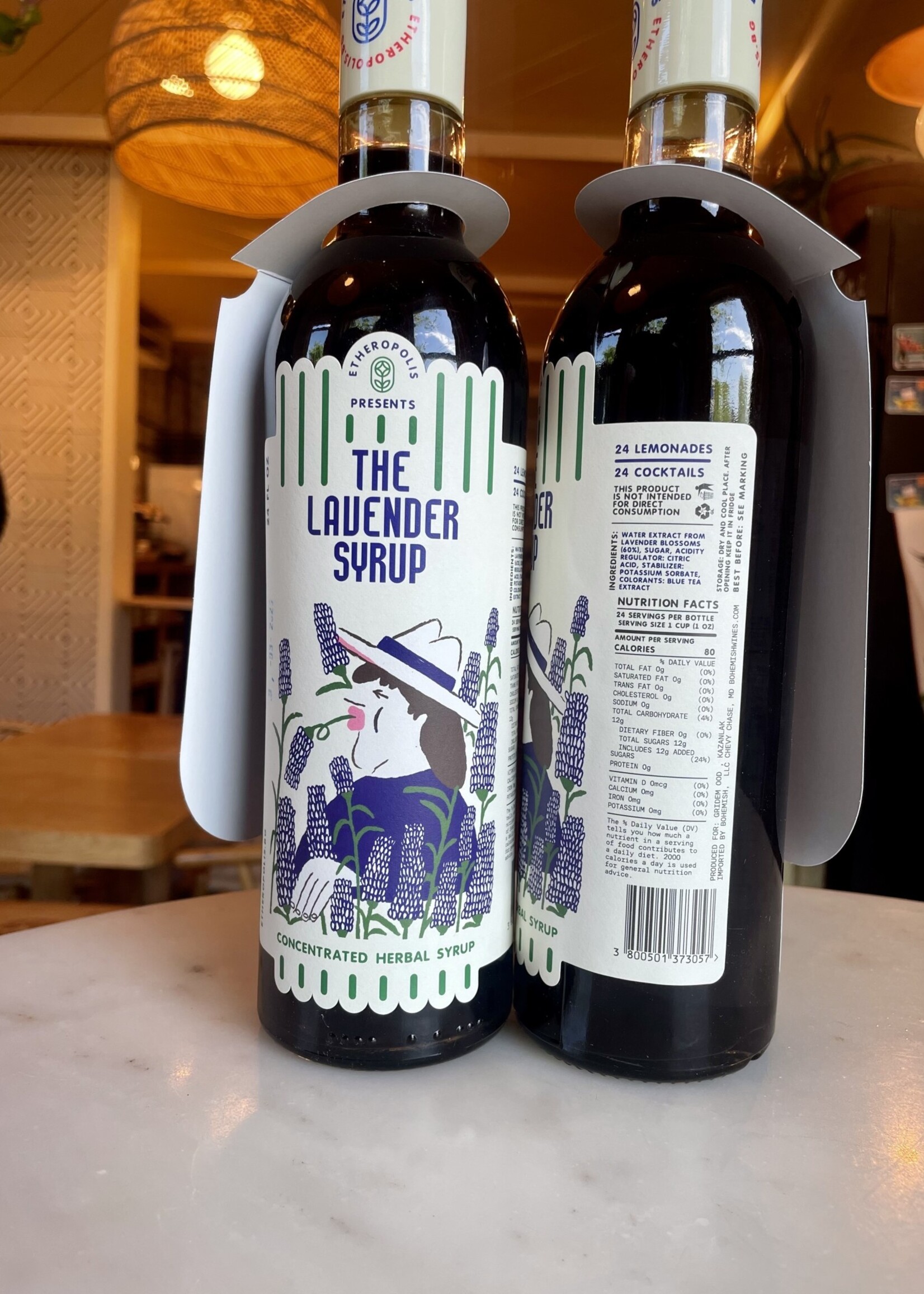 Etheropolis Herbal Lavander Syrup