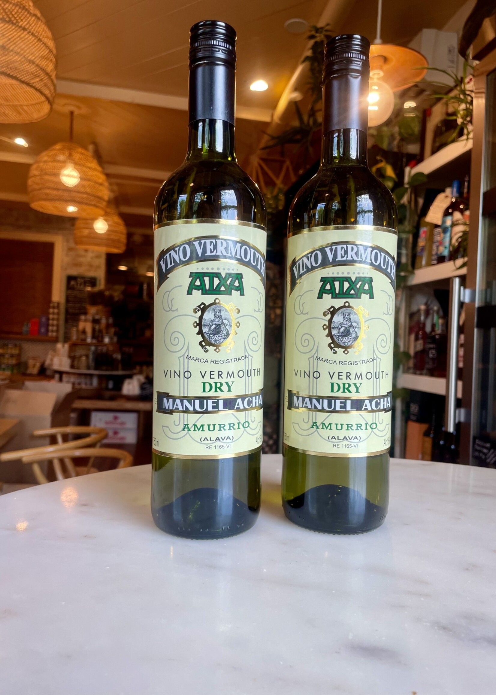 Destilerías Acha, Atxa Dry Vermouth, Spain 750ml