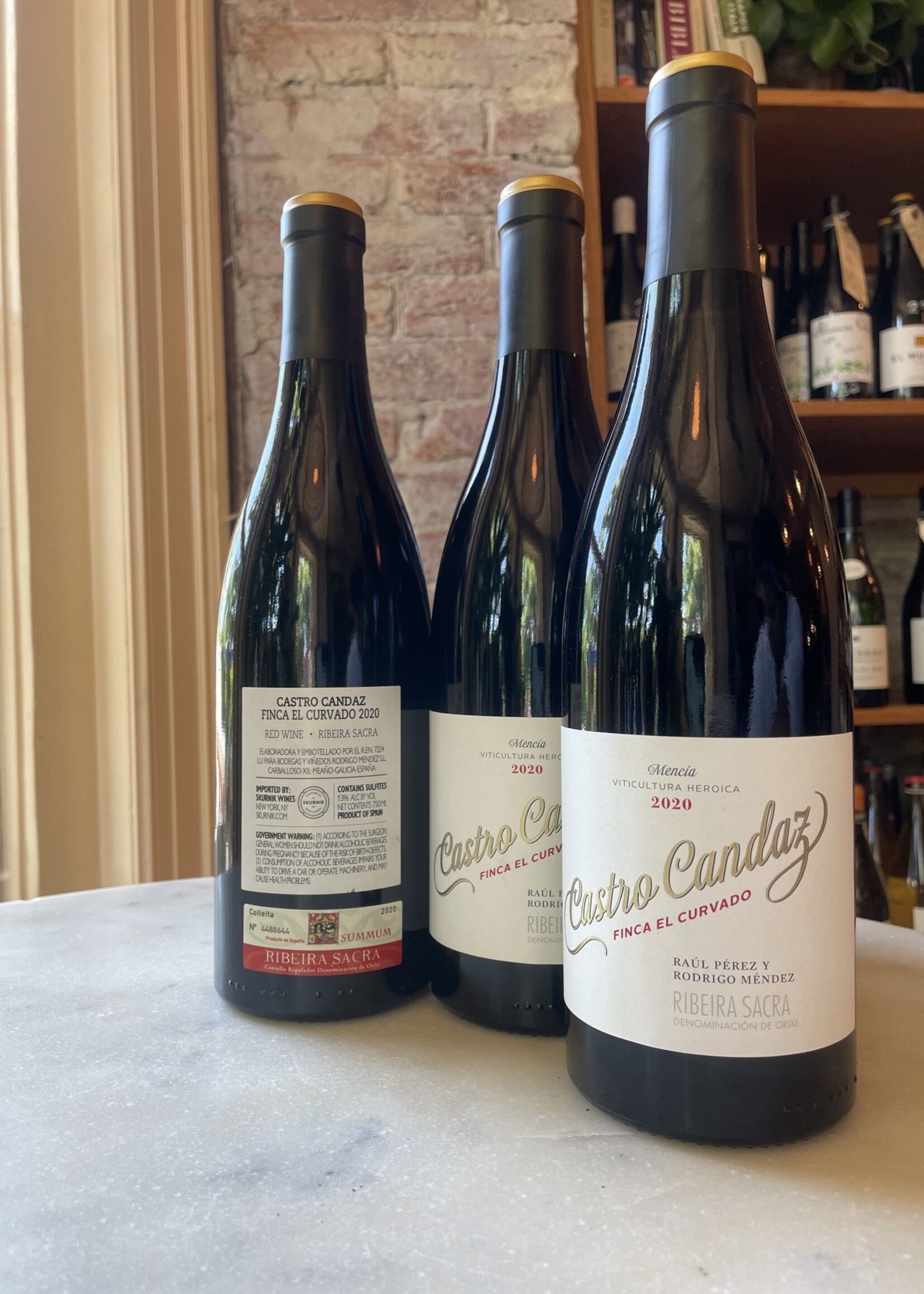 Raúl Pérez y Rodrigo Méndez, Castro Candaz, Finca El Curvado Tinto, Ribeira Sacra, Spain 2021