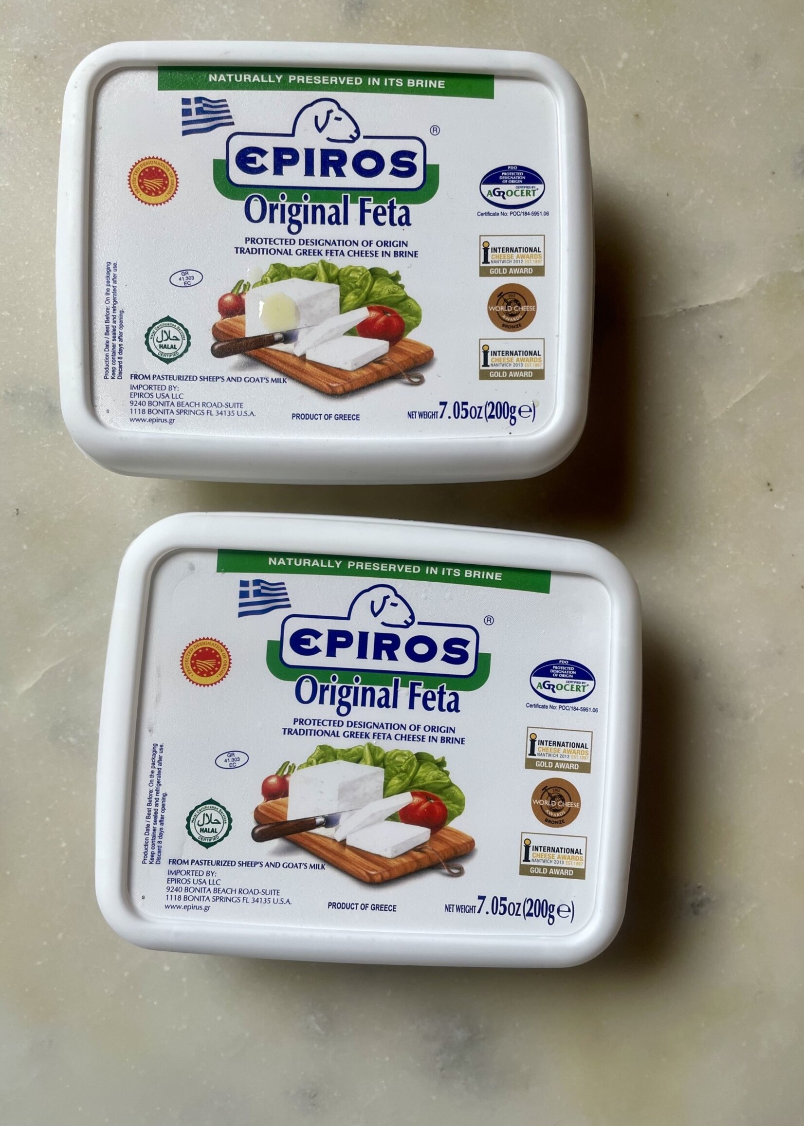 Epiros Original Feta 7.05oz (200g)