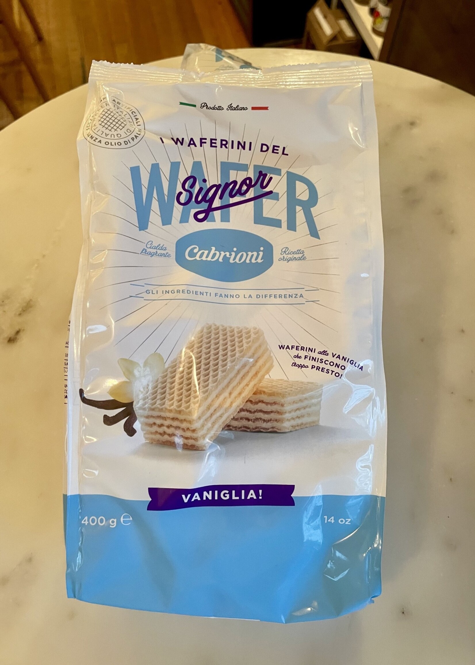 Cabrioni Vanilla Wafers 14oz (400g)