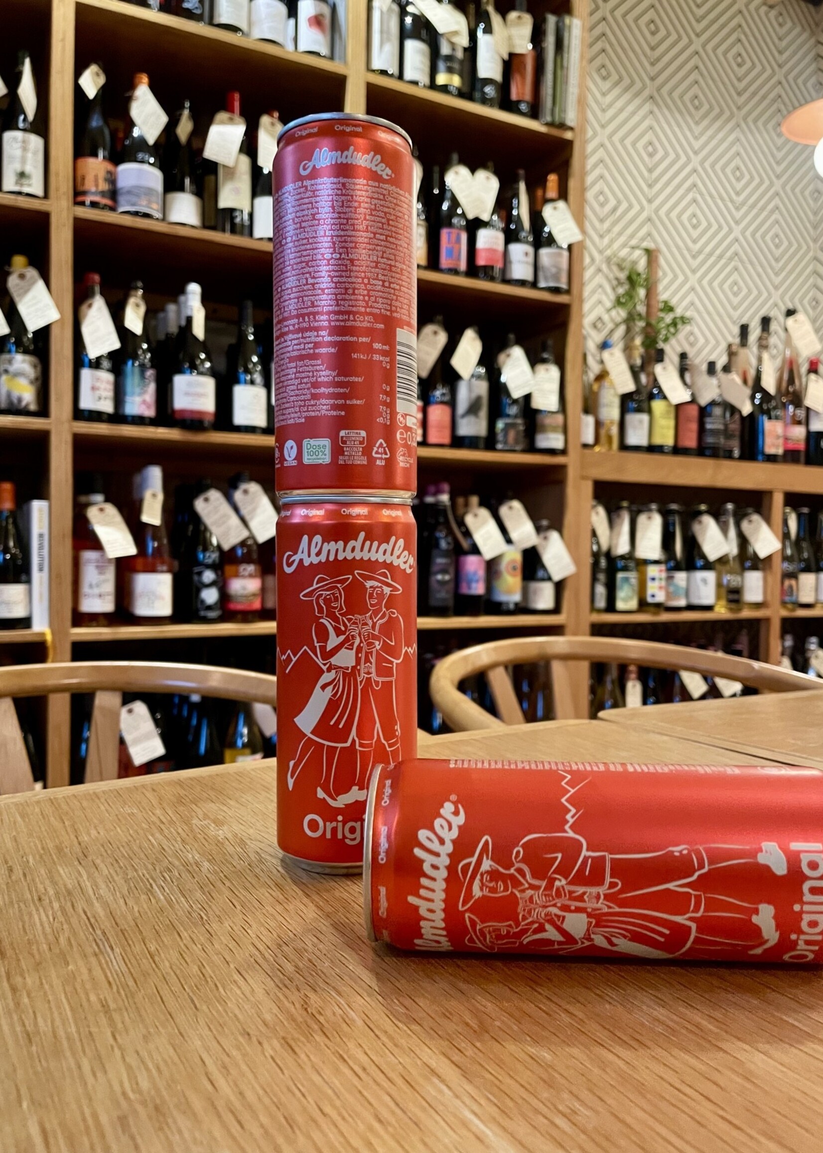 Almdudler Original Austrian Alpine Herbal Soda 0.33L can