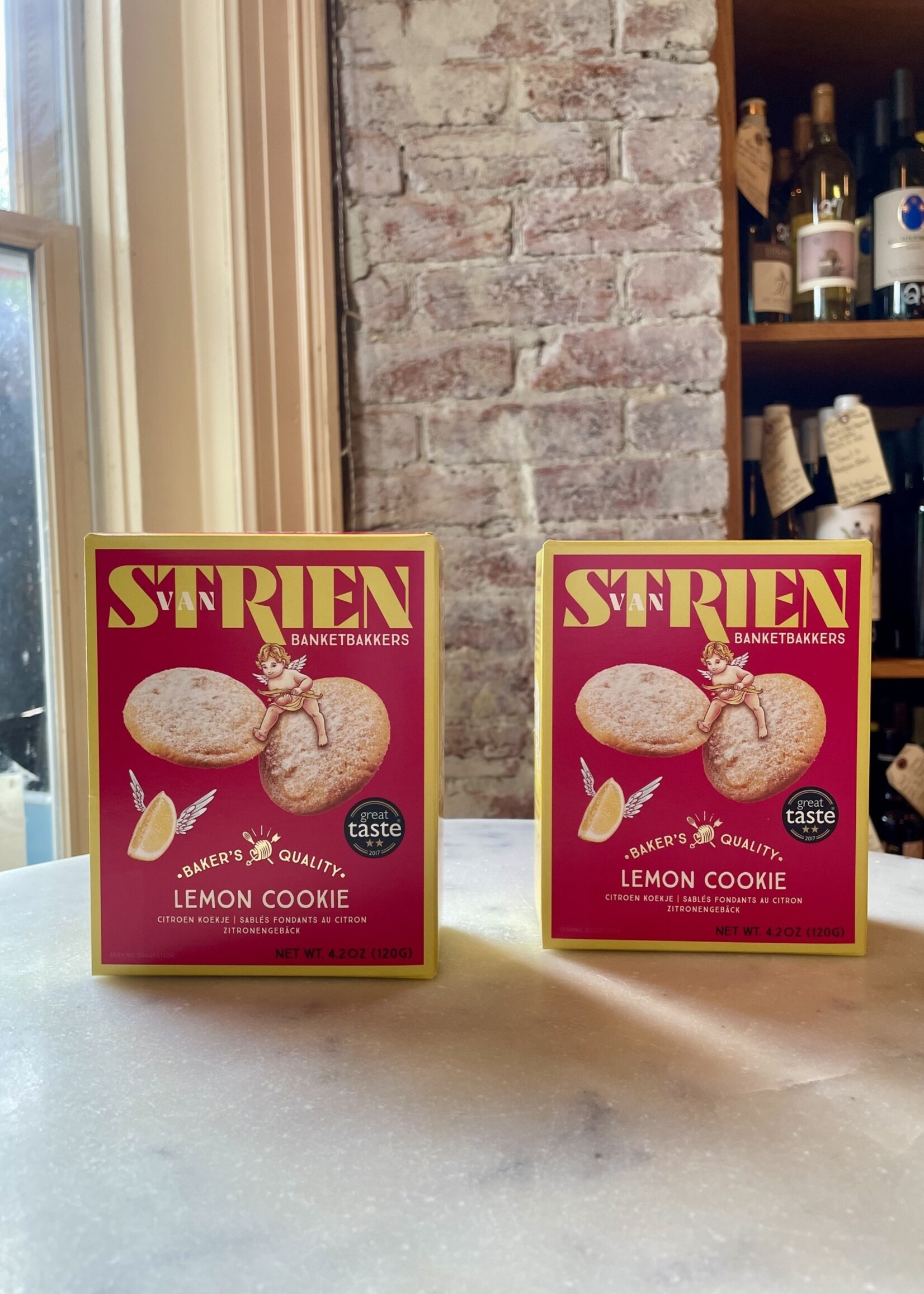 Van Strien All Butter Lemon Cookies 4.2oz (120g)