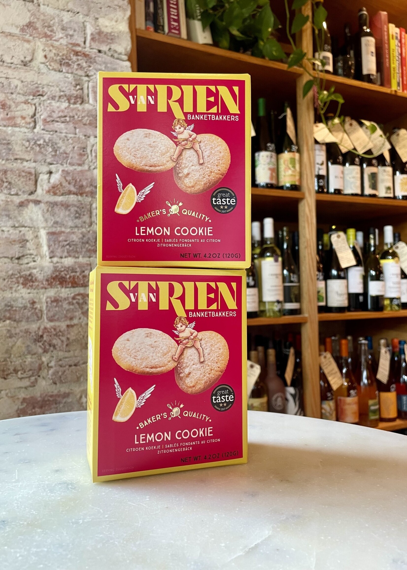 Van Strien All Butter Lemon Cookies 4.2oz (120g)