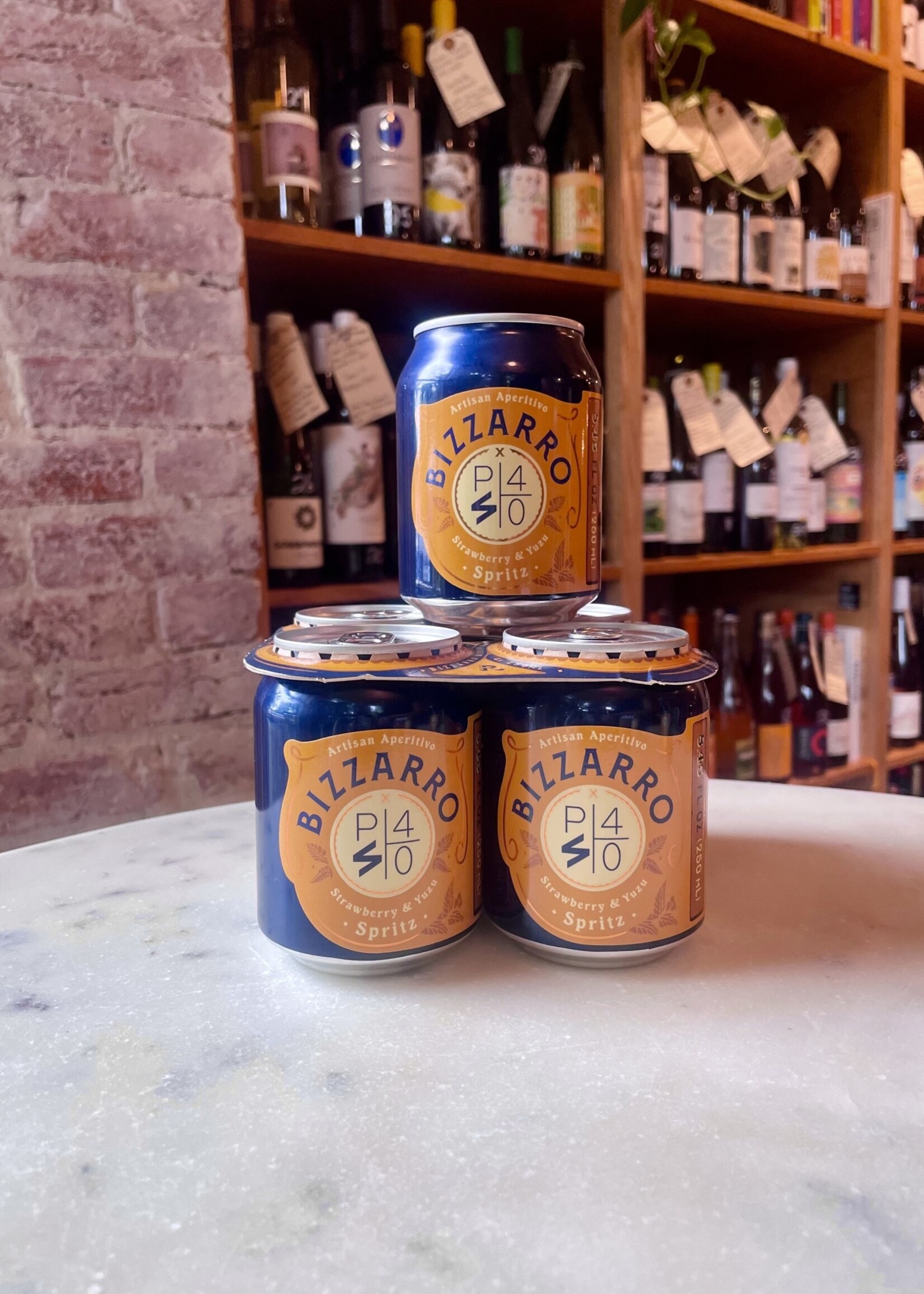 Bizarro Aperitivo x PS40 Strawberry & Yuzu Spritz Single Can 250ml
