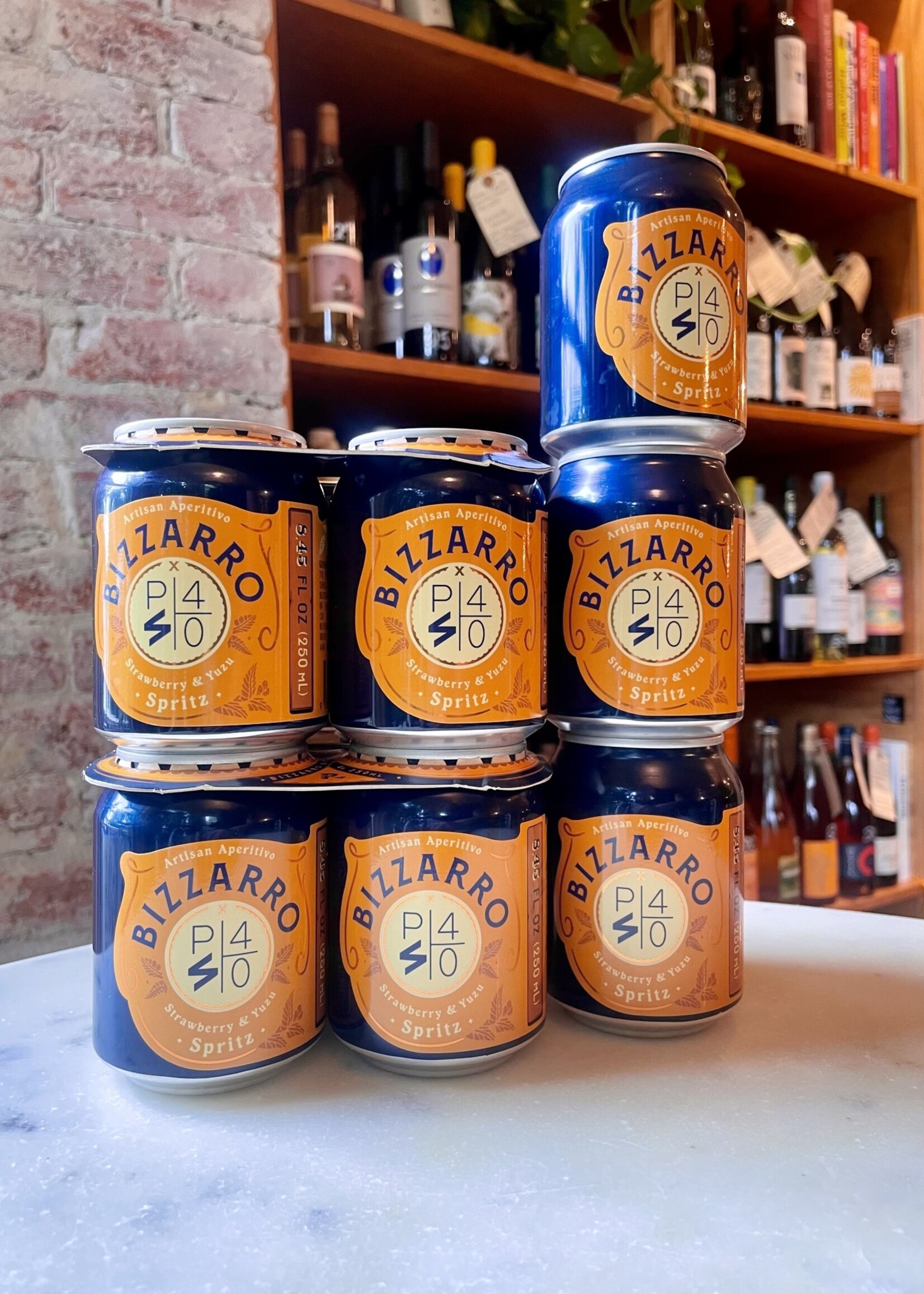 Bizarro Aperitivo x PS40 Strawberry & Yuzu Spritz Single Can 250ml