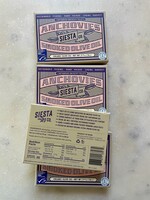 Siesta Co Cantabrian Anchovy Fillets in Organic Smoked  Olive Oil 74g