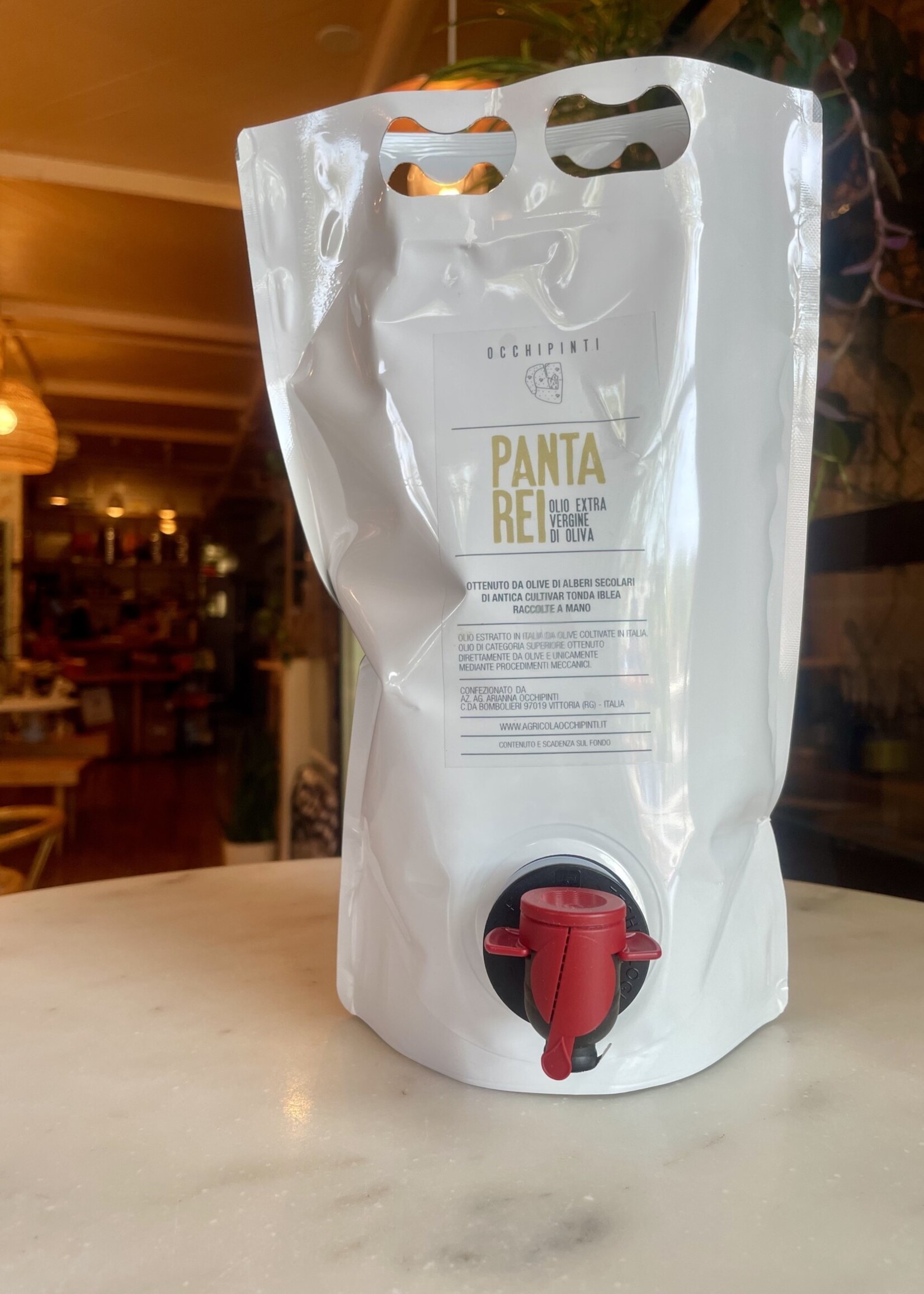 Arianna Occhipinti Olio d’Ulivi Panteret Tonda Iblea, Italy 2023 1.5L bag