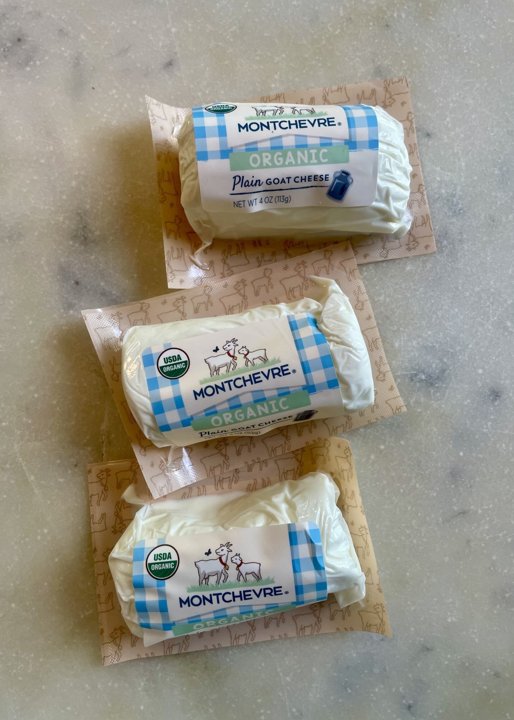 Montchevre Organic Plain Goat Cheese 4oz (113g)