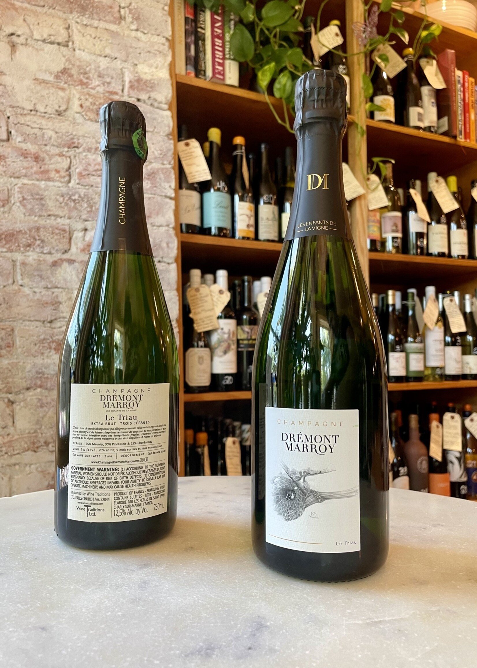 Champagne Dremont-Marroy, Le Triau Extra-Brut, Champagne, France NV