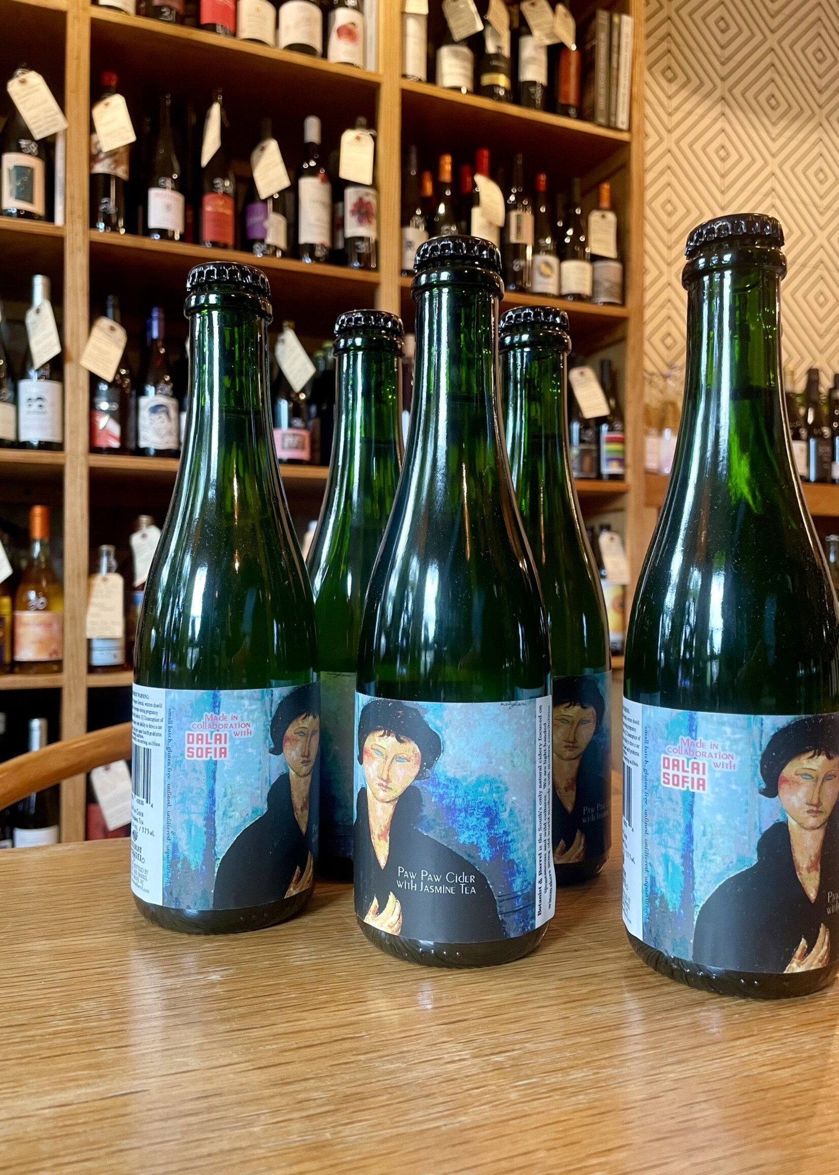 Botanist and Barrel, PawPaw Cider w/ Jasmine infusion, Cedar Grove, North Carolina, USA 375ml