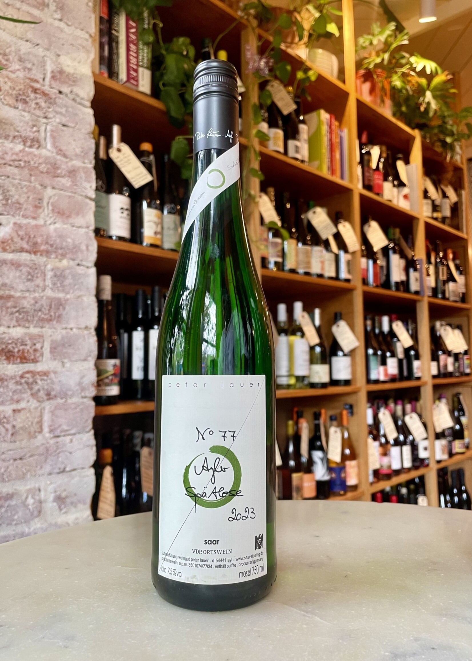 Peter Lauer, Spatlese Ayler Fass 77, Riesling, Germany 2023