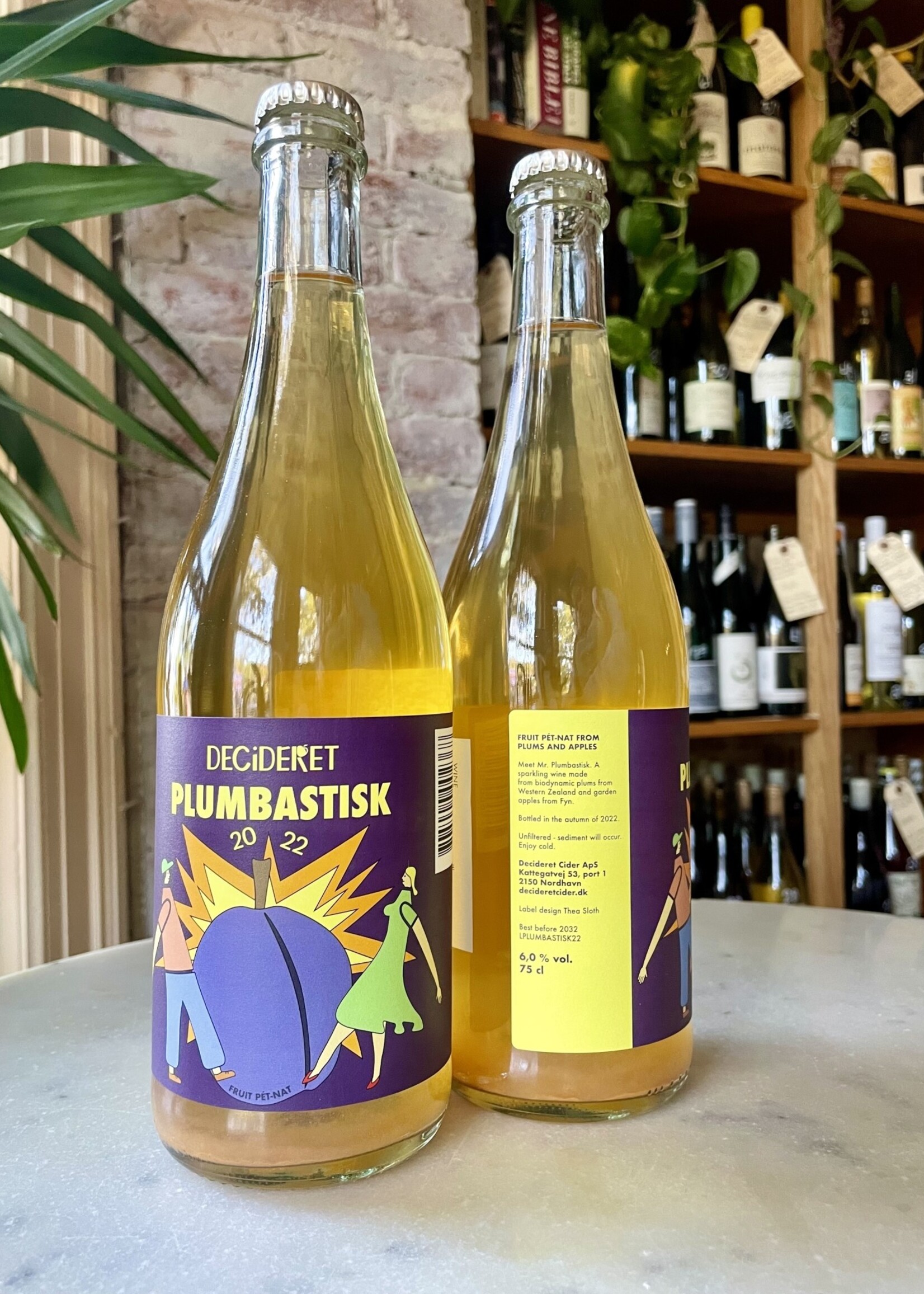 Decideret Fruit Wine, Plumbastisk, Nordhavn Copenhagen, Denmark 2022