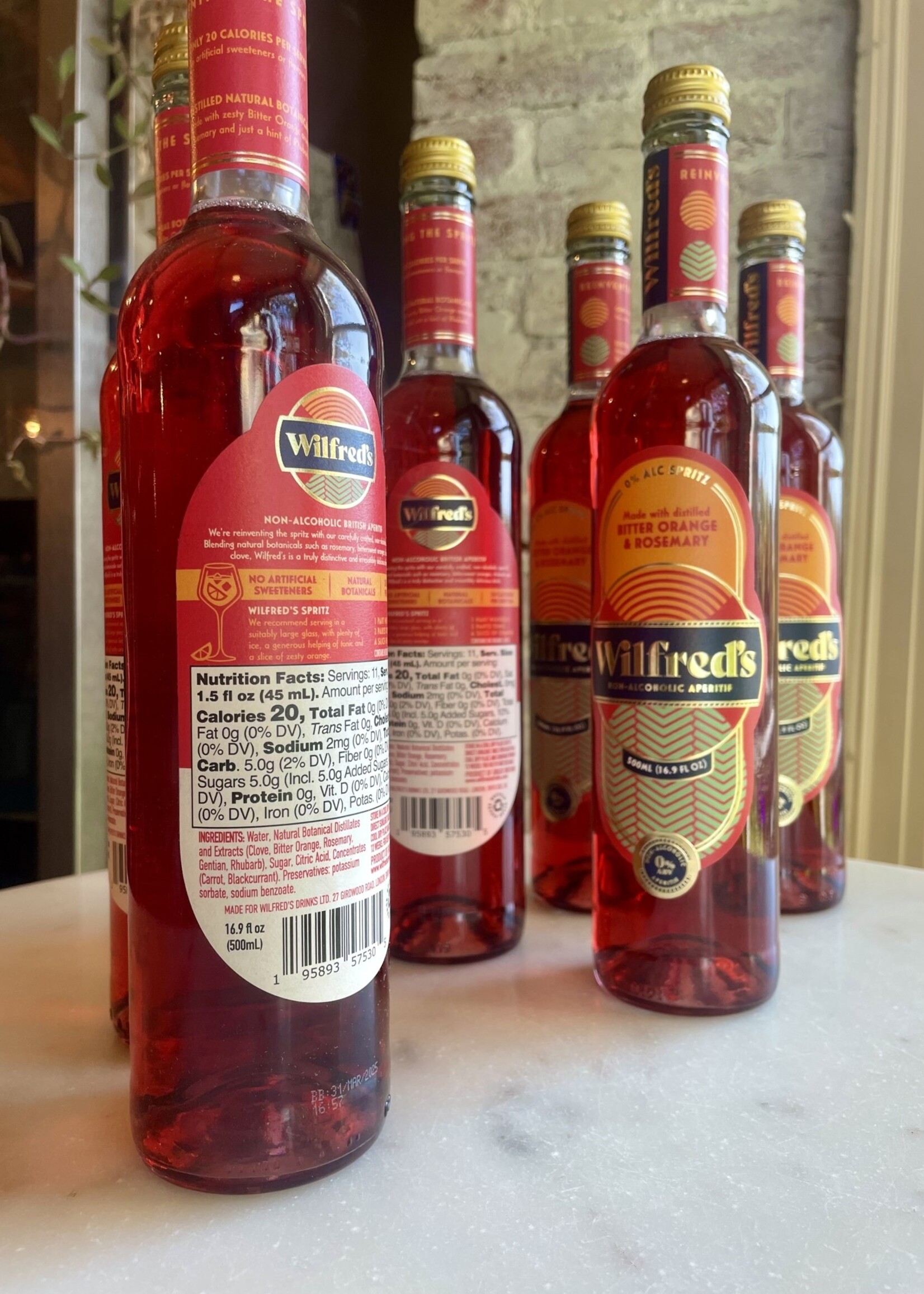 Wilfred’s Non-Alcoholic Apertif, Great Britain 500ml (16.9fl oz)