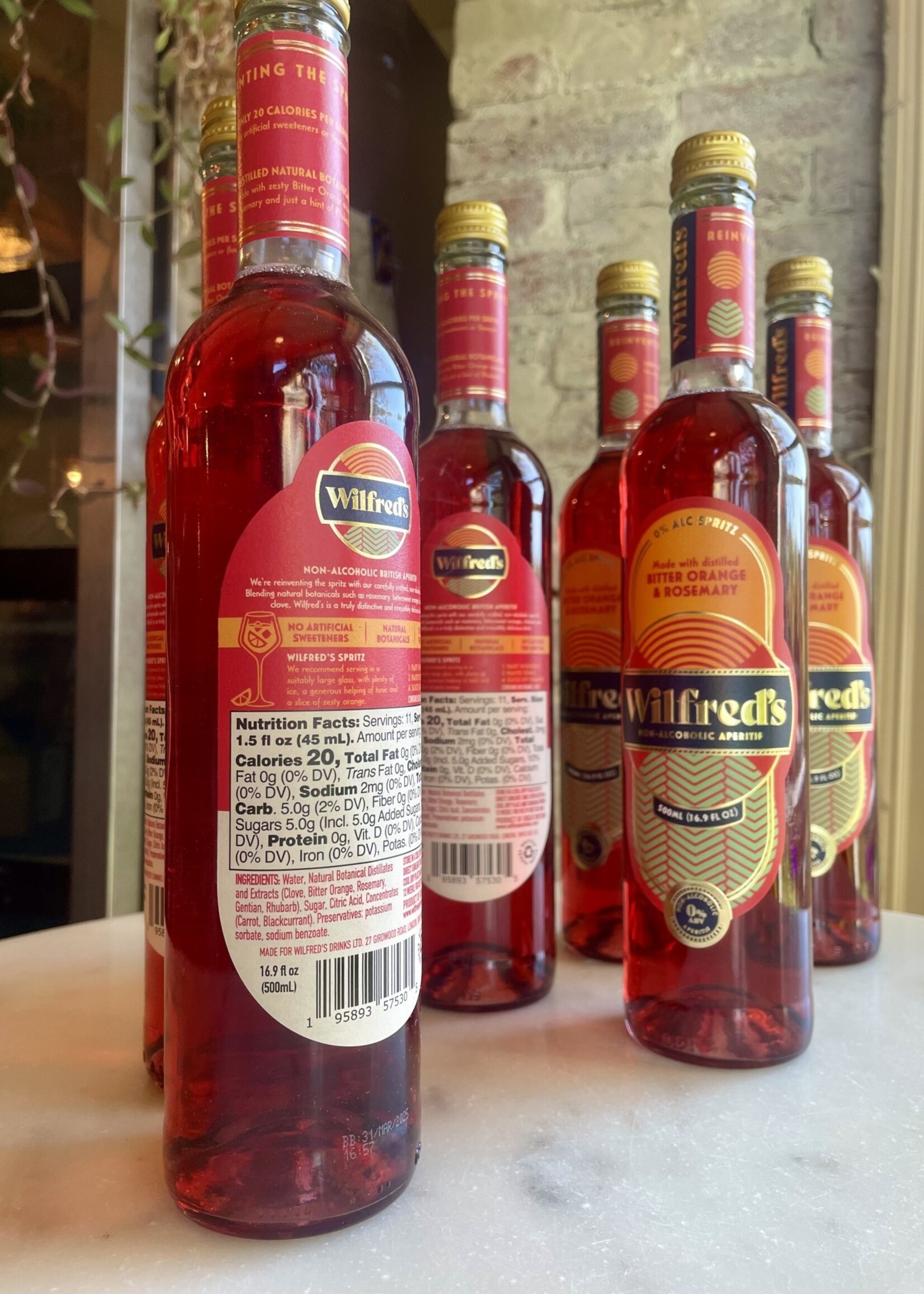 Wilfred’s Non-Alcoholic Apertif, Great Britain 500ml (16.9fl oz)