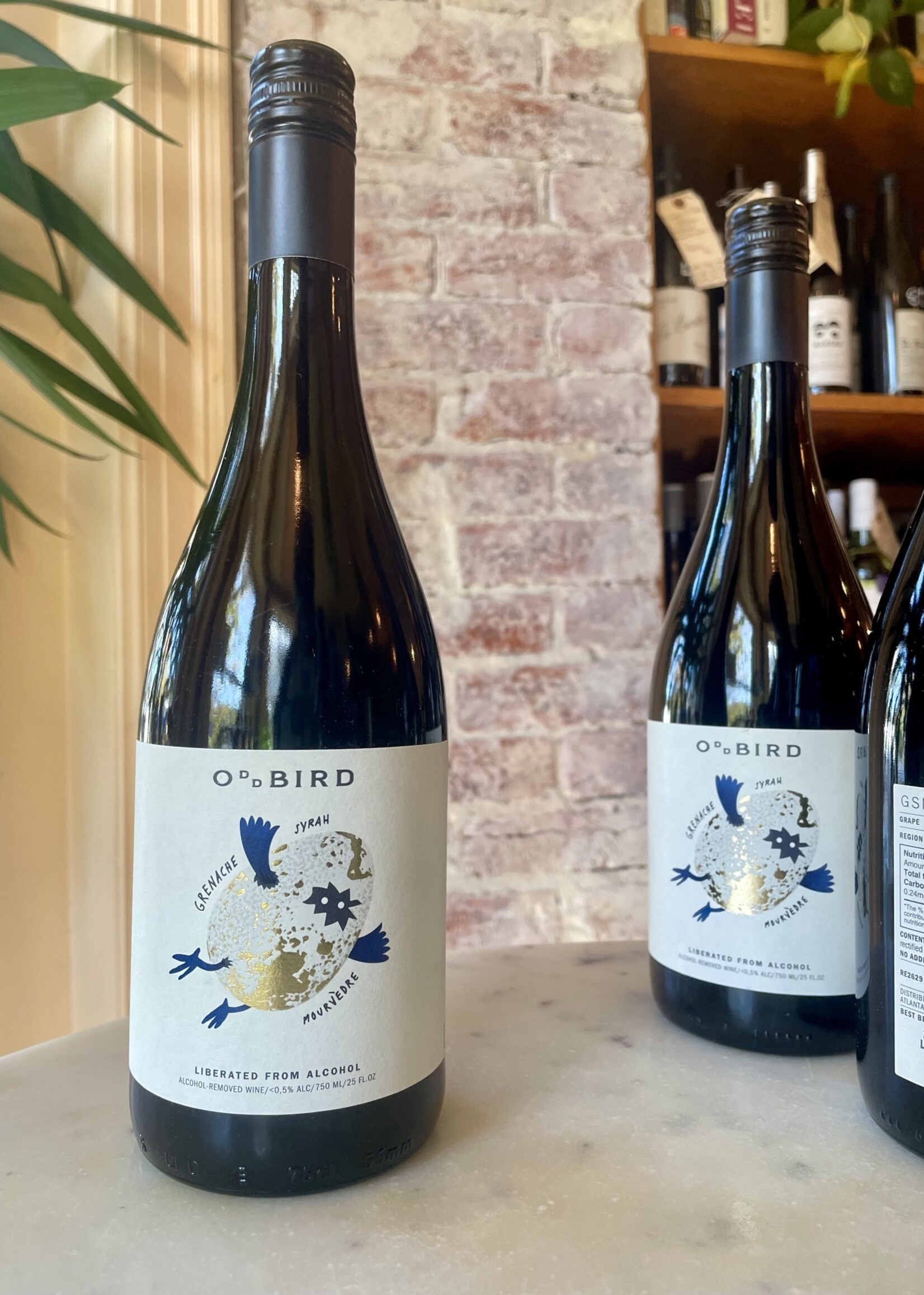 Odd Bird GSM Non-Alcoholic Red Wine, Saint-Chinian, Languedoc, France 25fl oz