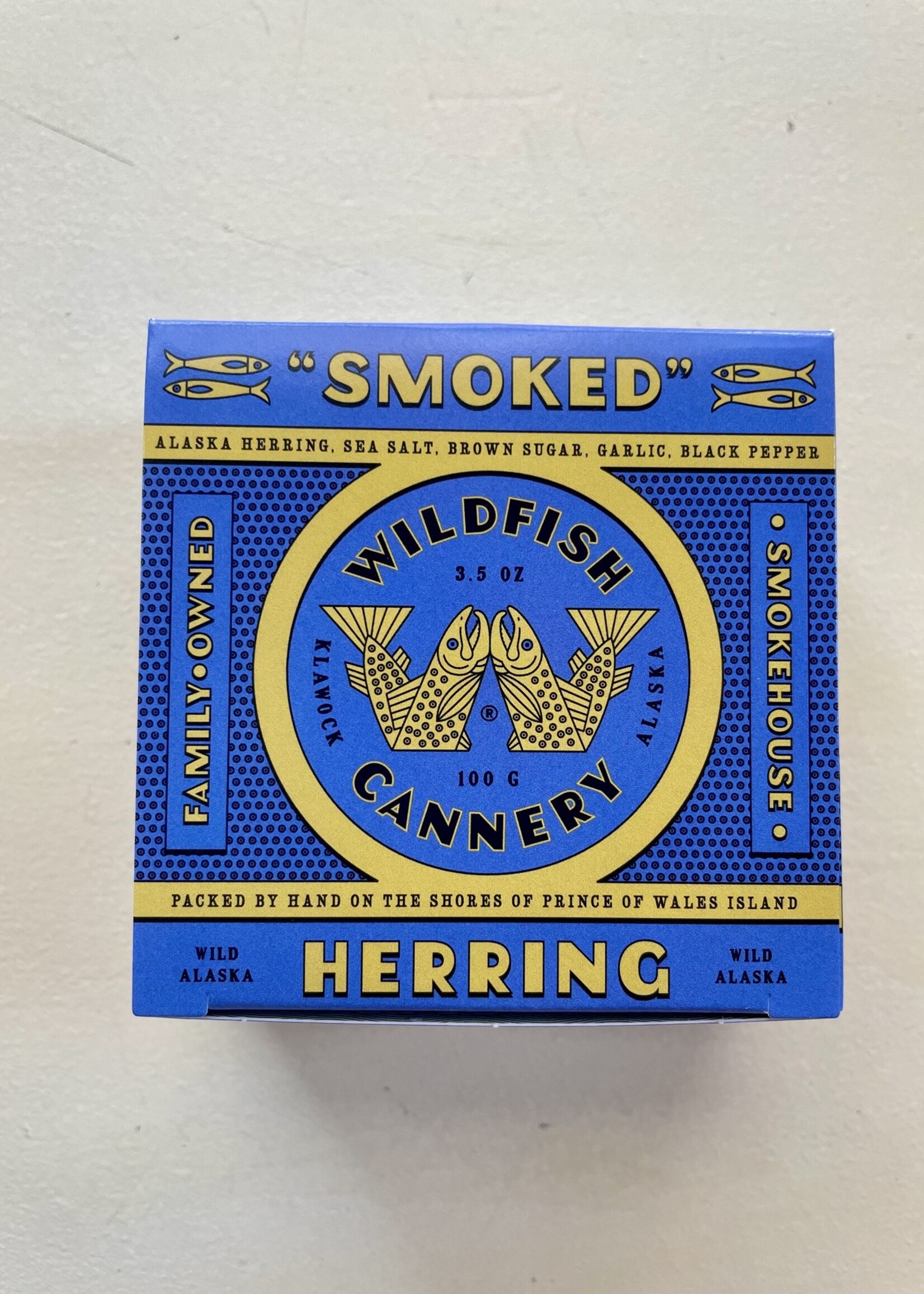 Wildfish Cannery, Smoked Herring, Alaska 100g