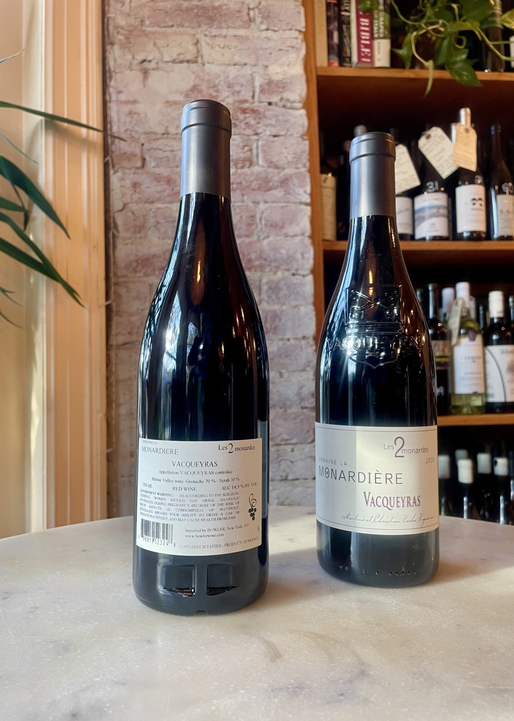 Domaine la Monardière Vacqueyras ‘Les 2 Monardes, France 2020