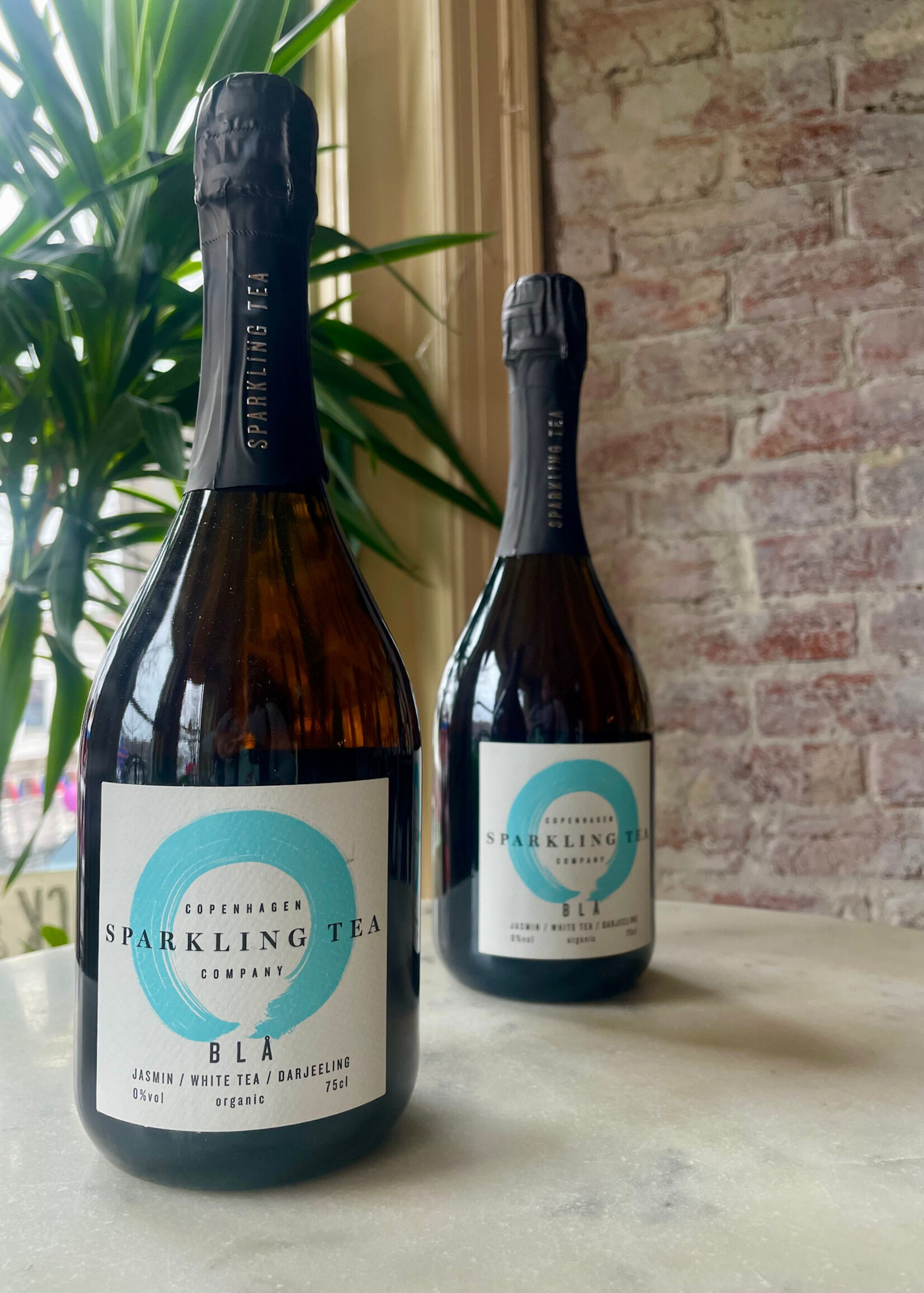 Copenhagen Sparkling Tea Company, Blå Jasmine/White Tea/Darjeeling