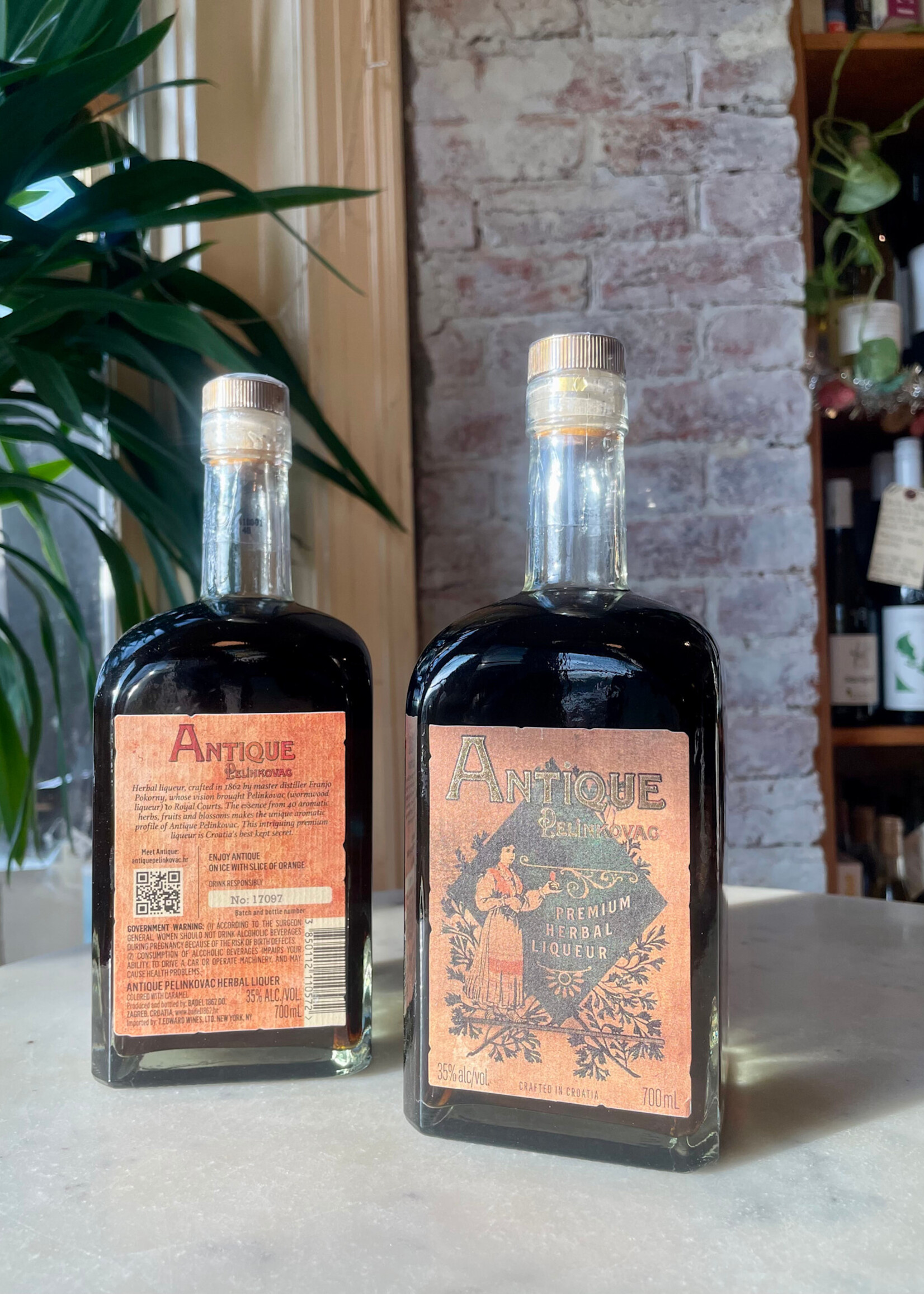 Antique Pelinkovac Amaro, Zagreb, Croatia