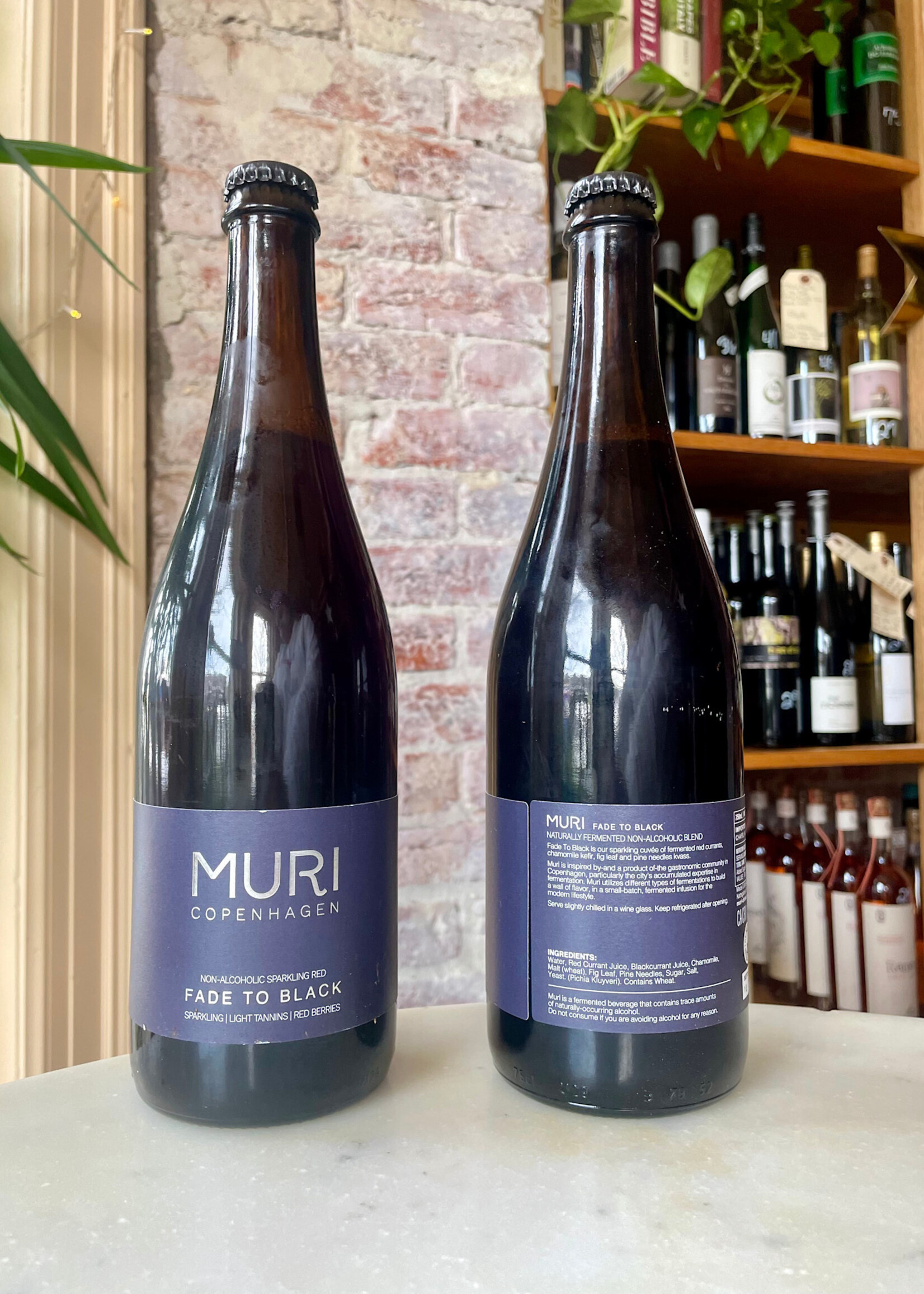 Muri, Fade To Black, Nonalcoholic Sparkling Red, Copenhagen, Denmark