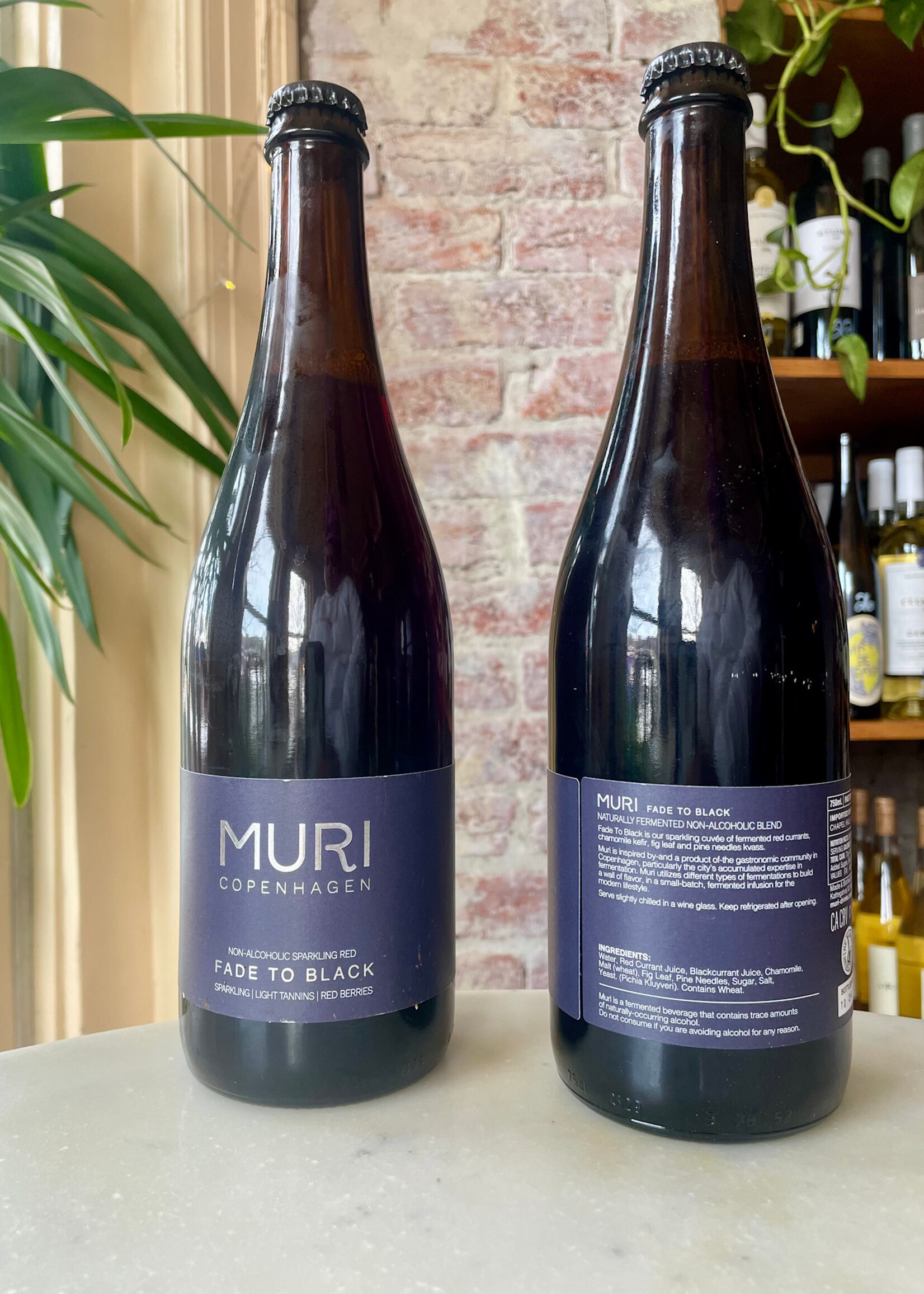 Muri, Fade To Black, Nonalcoholic Sparkling Red, Copenhagen, Denmark