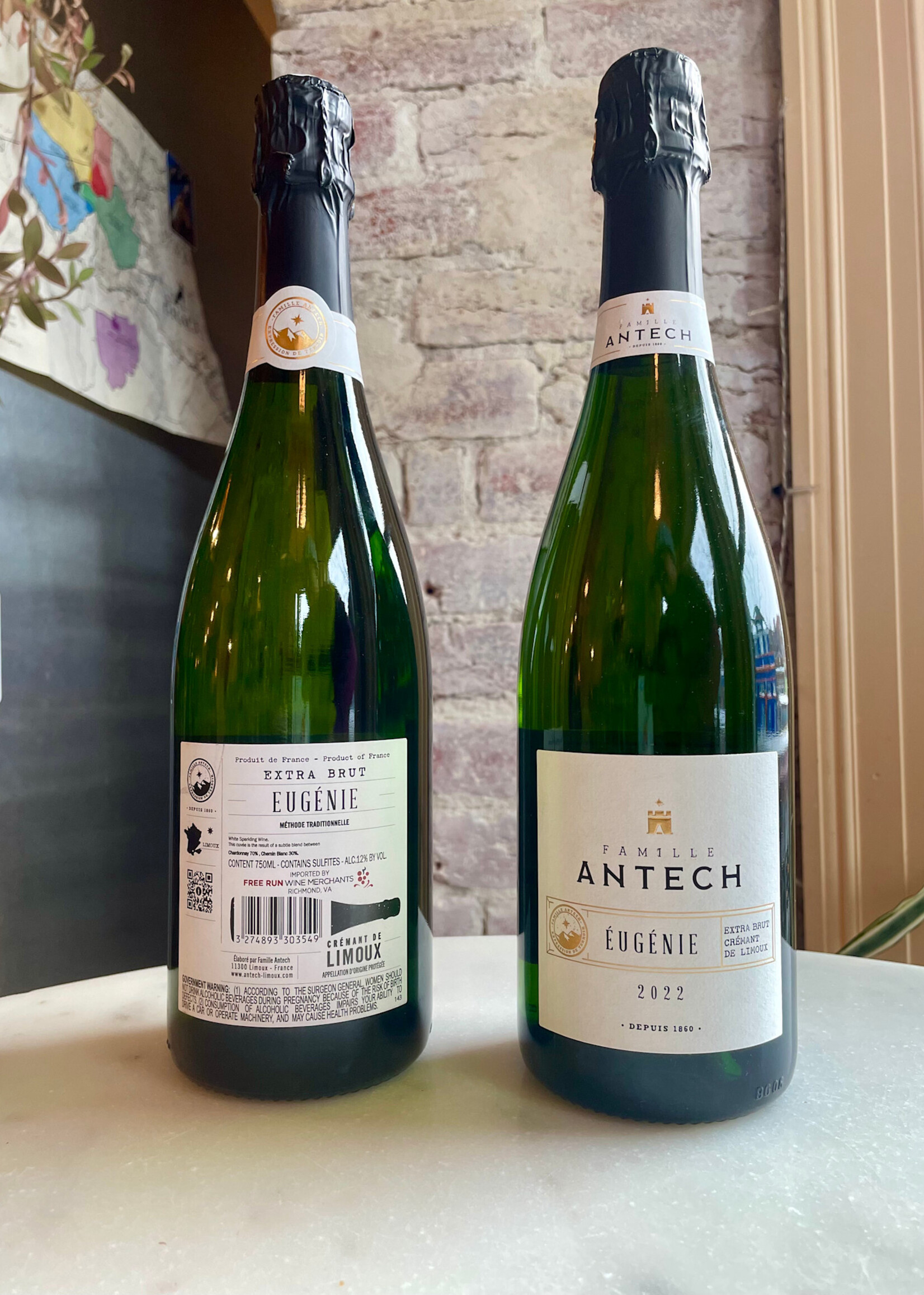 Famille Antech, Éugénie Extra Brut Crémant de Limoux, Limoux, France