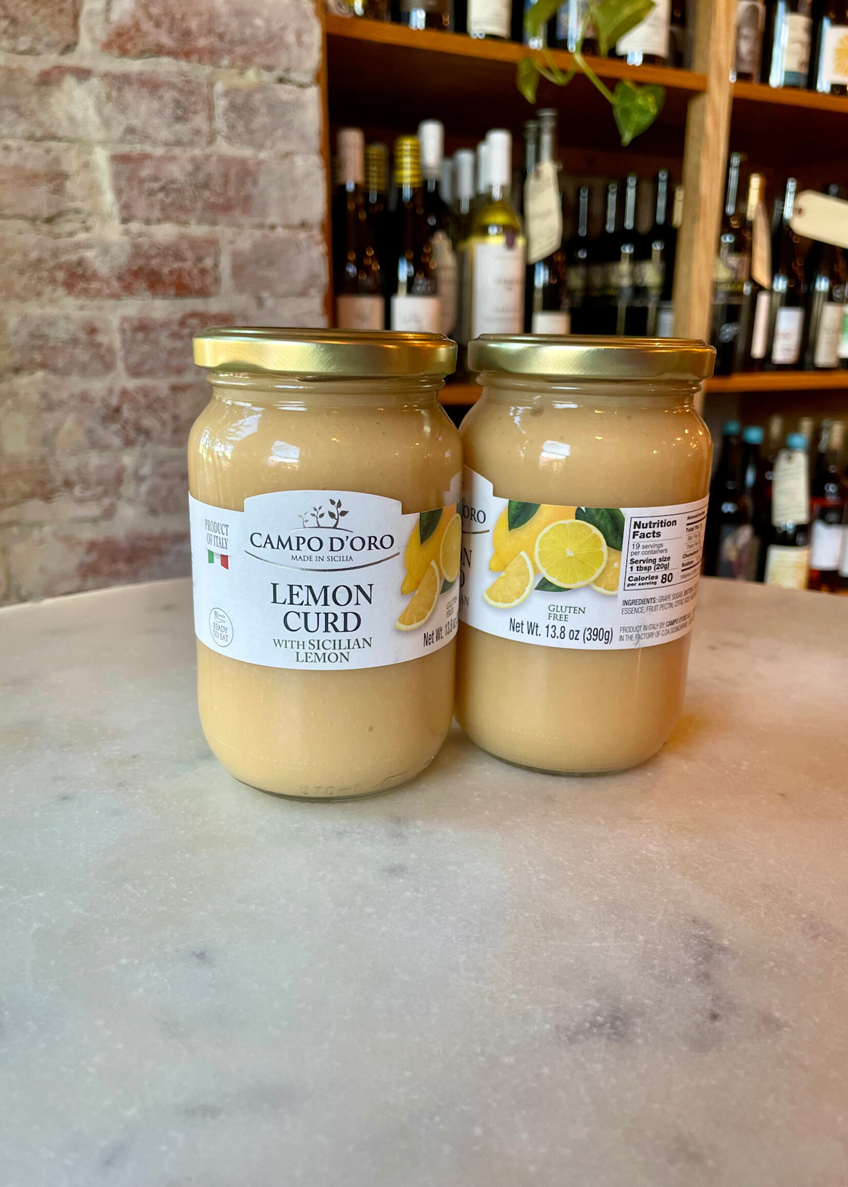 Campo D’Oro, Lemon Curd, Sicily, Italy 13.8oz (390g)