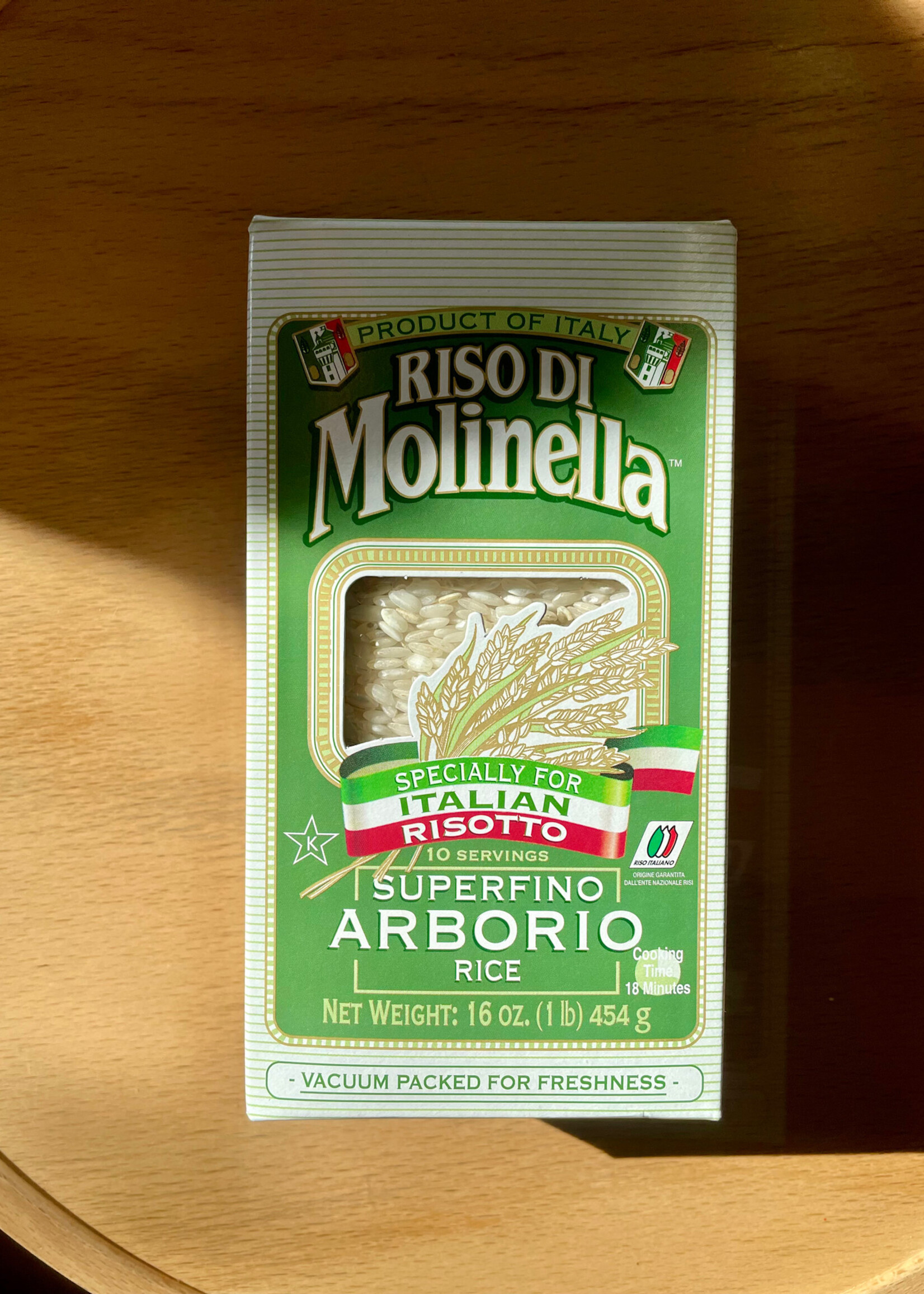 Riso di Molinella, Superfino Arborio Rice 1lb 16oz (454g)
