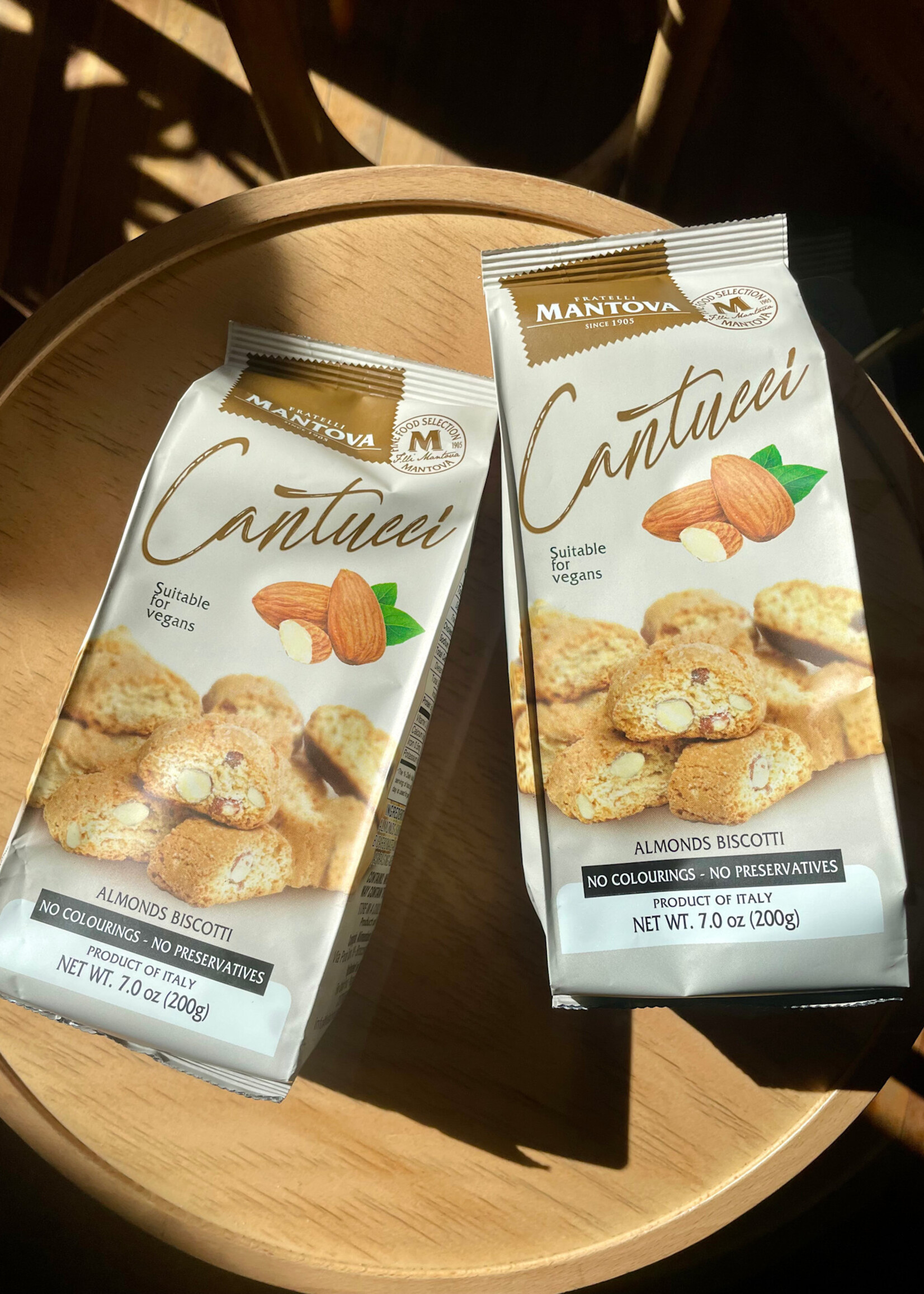 Fratelli Mantova Cantucci, Almond Biscotti 7oz 200g)