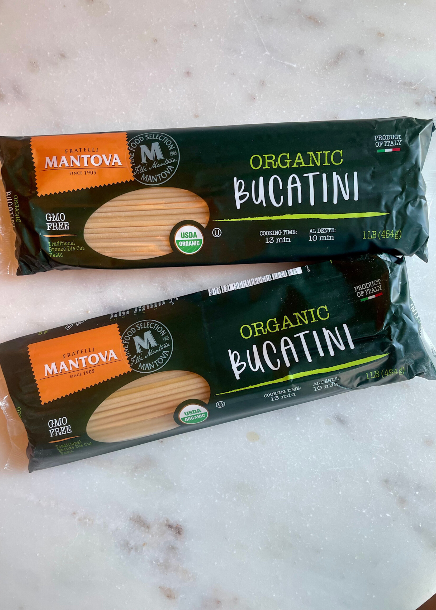 Mantova Organic Bucatini 1lb