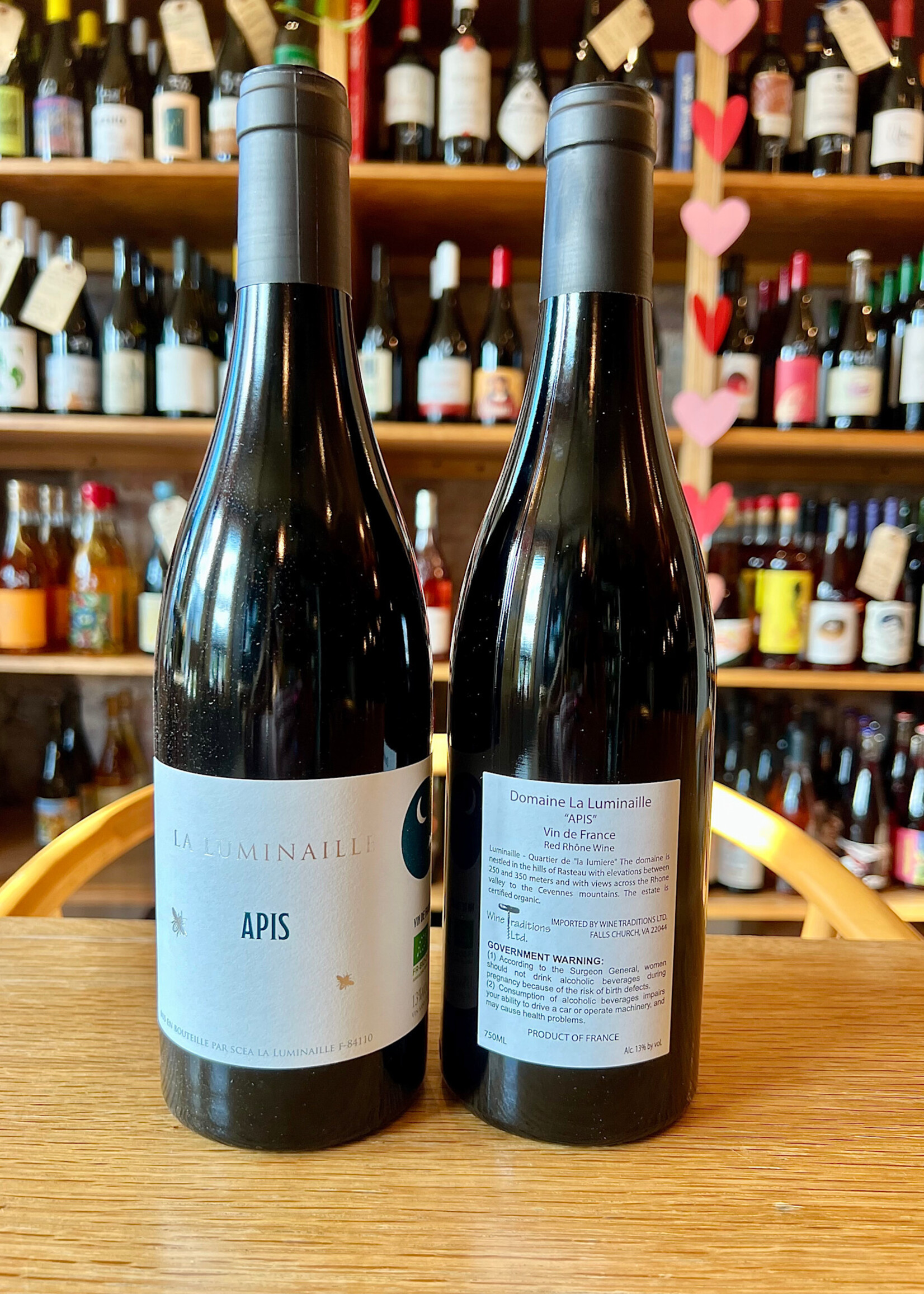 Domaine La Luminaille, Apis Rouge, Rhône, France 2023