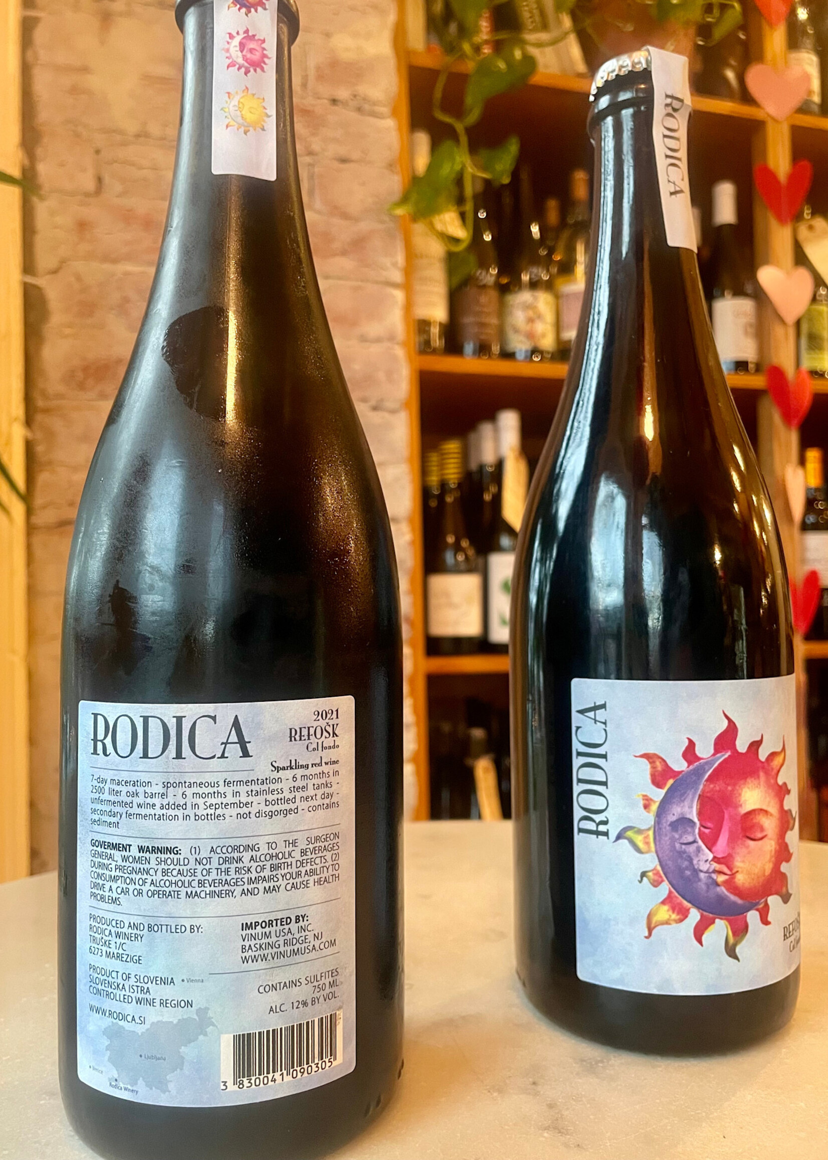 Rodica, Refosk Col Fondo, Istra, Slovenia 2023