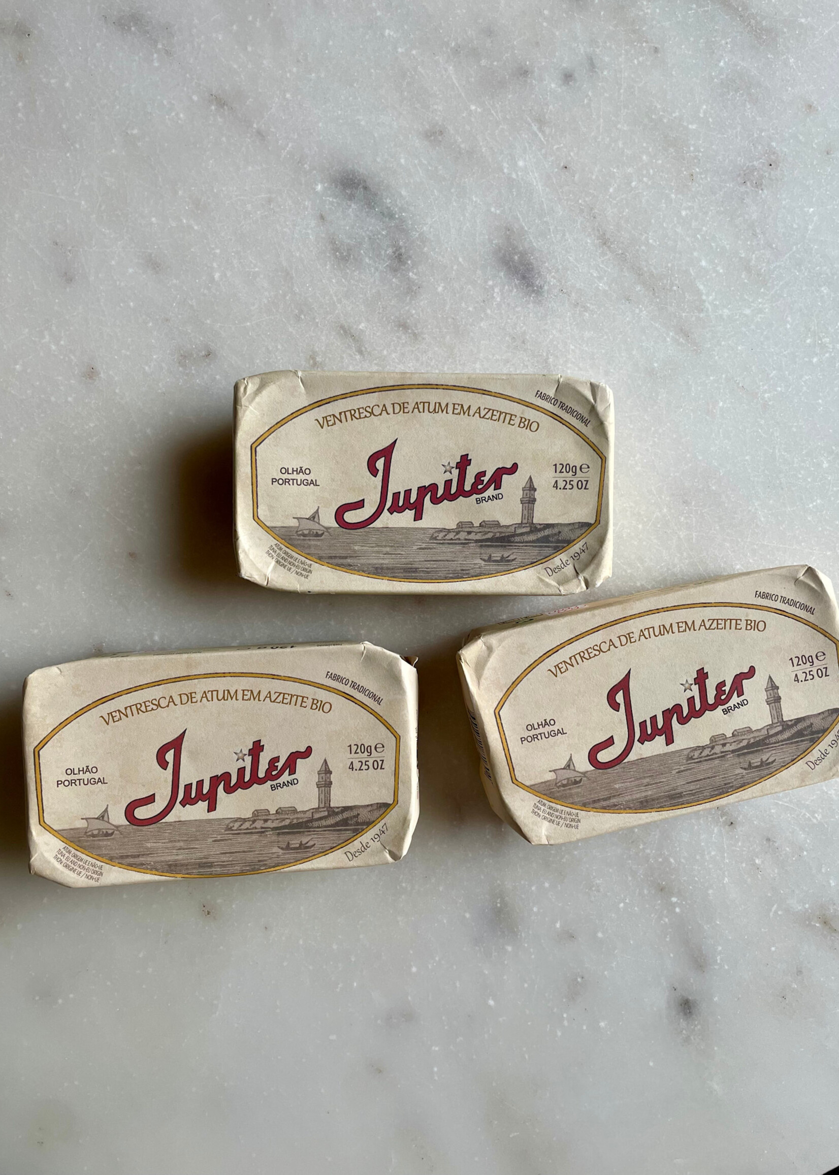 Jupiter Tuna Belly (Ventresca)  in Organic Olive Oil 120g (4.25oz)