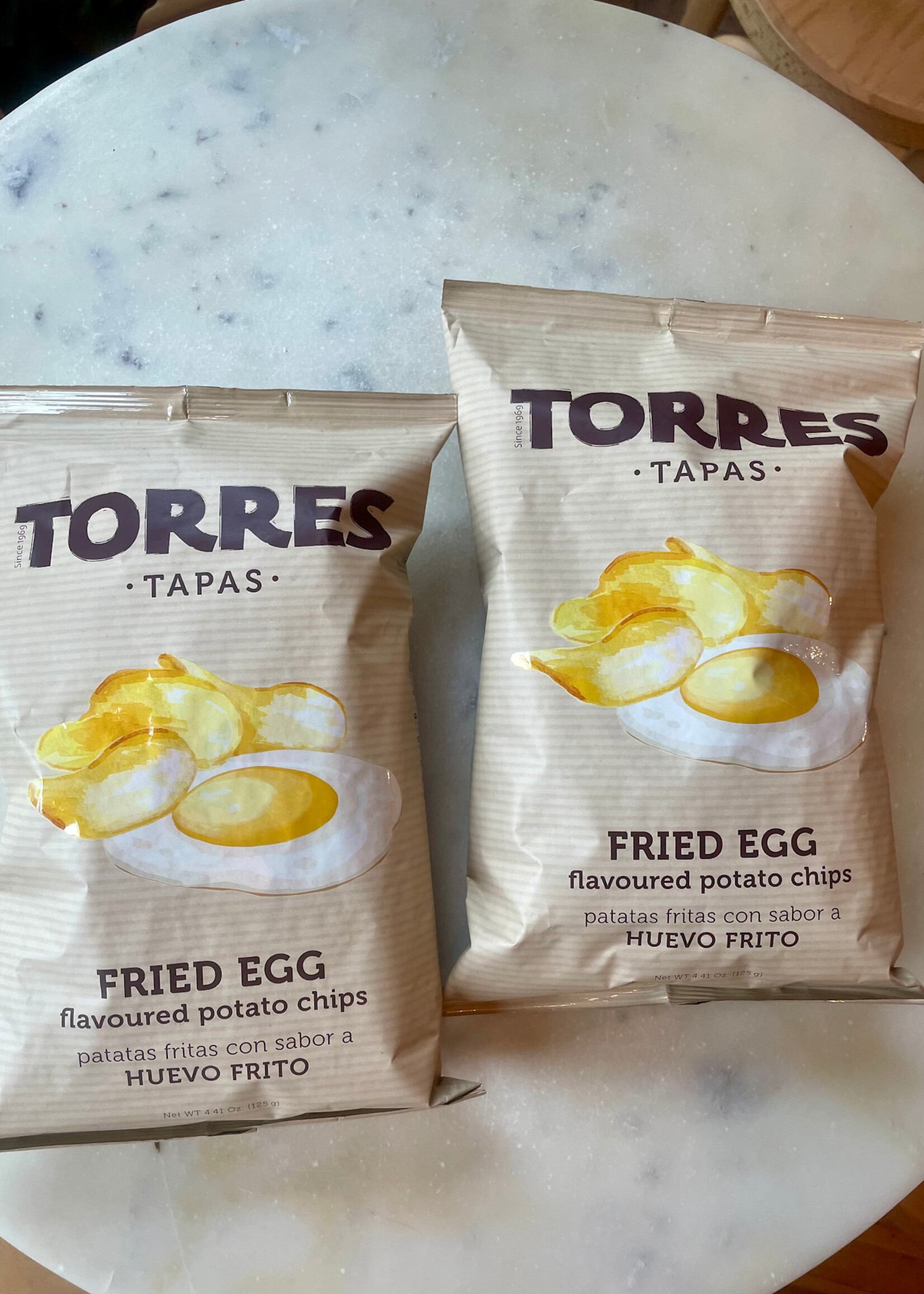 Torres Fried Egg Potato Chips (4.41oz) 125g