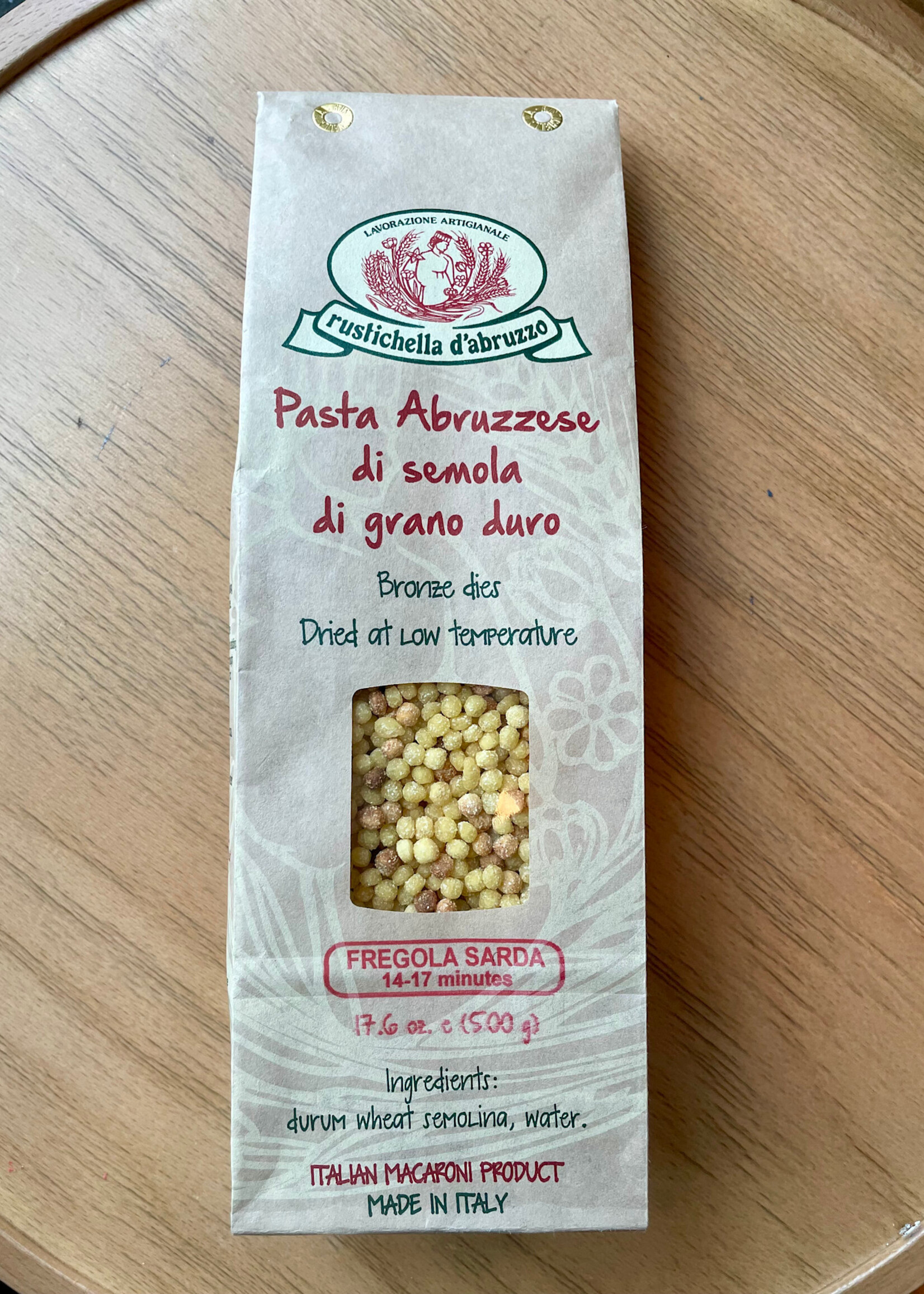 Rustichella d’Abruzzo Fregola Sarda 17.6oz (500g)