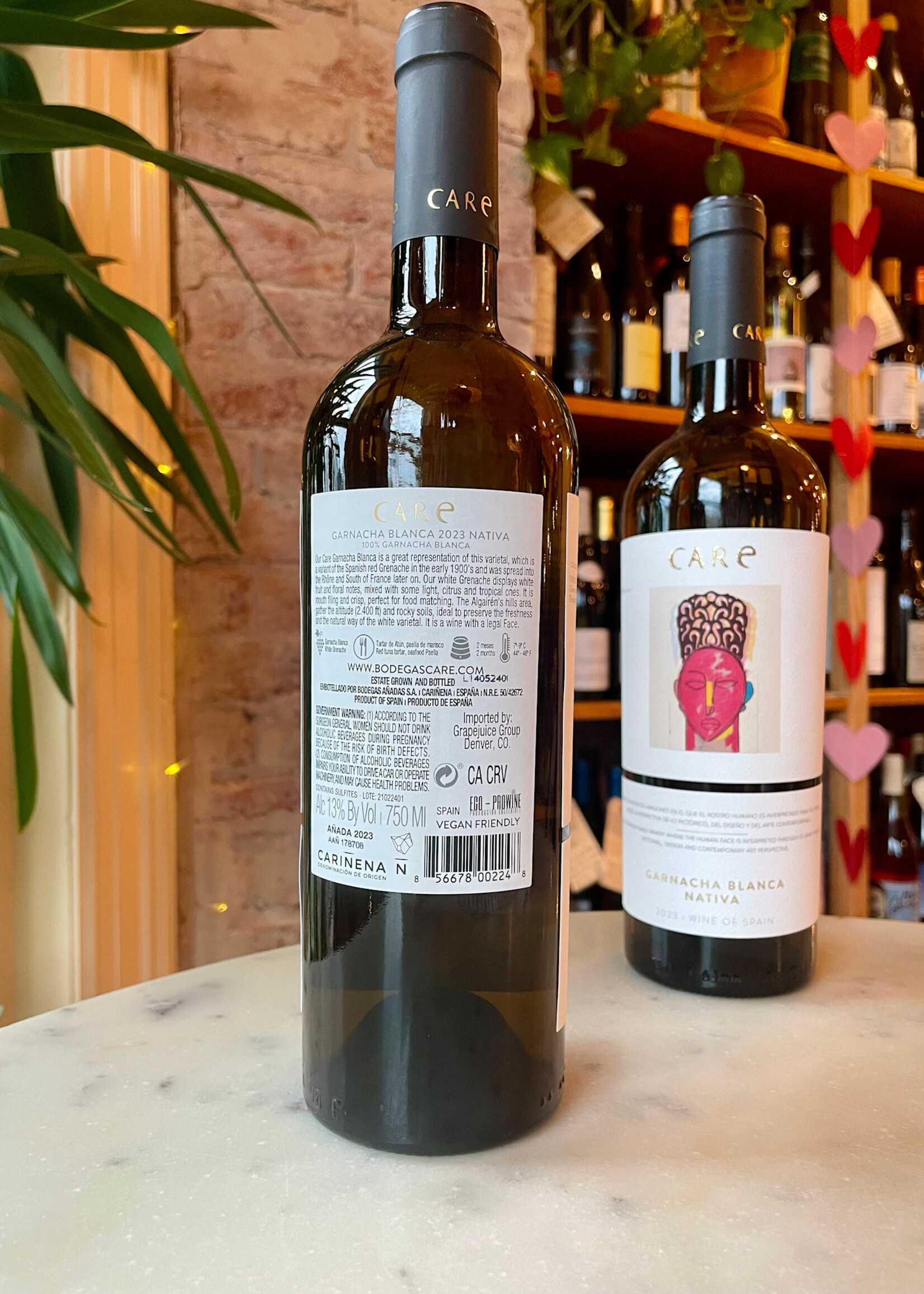 Bodegas Anadas, Care, Garnacha Blanca Nativa, DO Carinena, Spain 2023